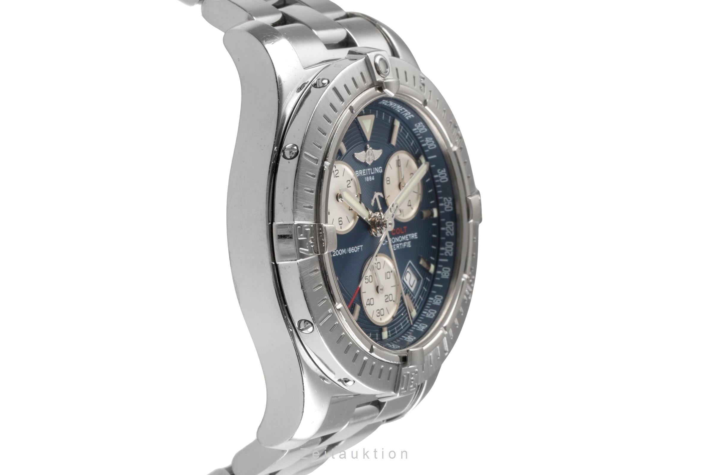 Breitling Colt Chronograph  acier quartz montre pour hommes A73380  [2502559]