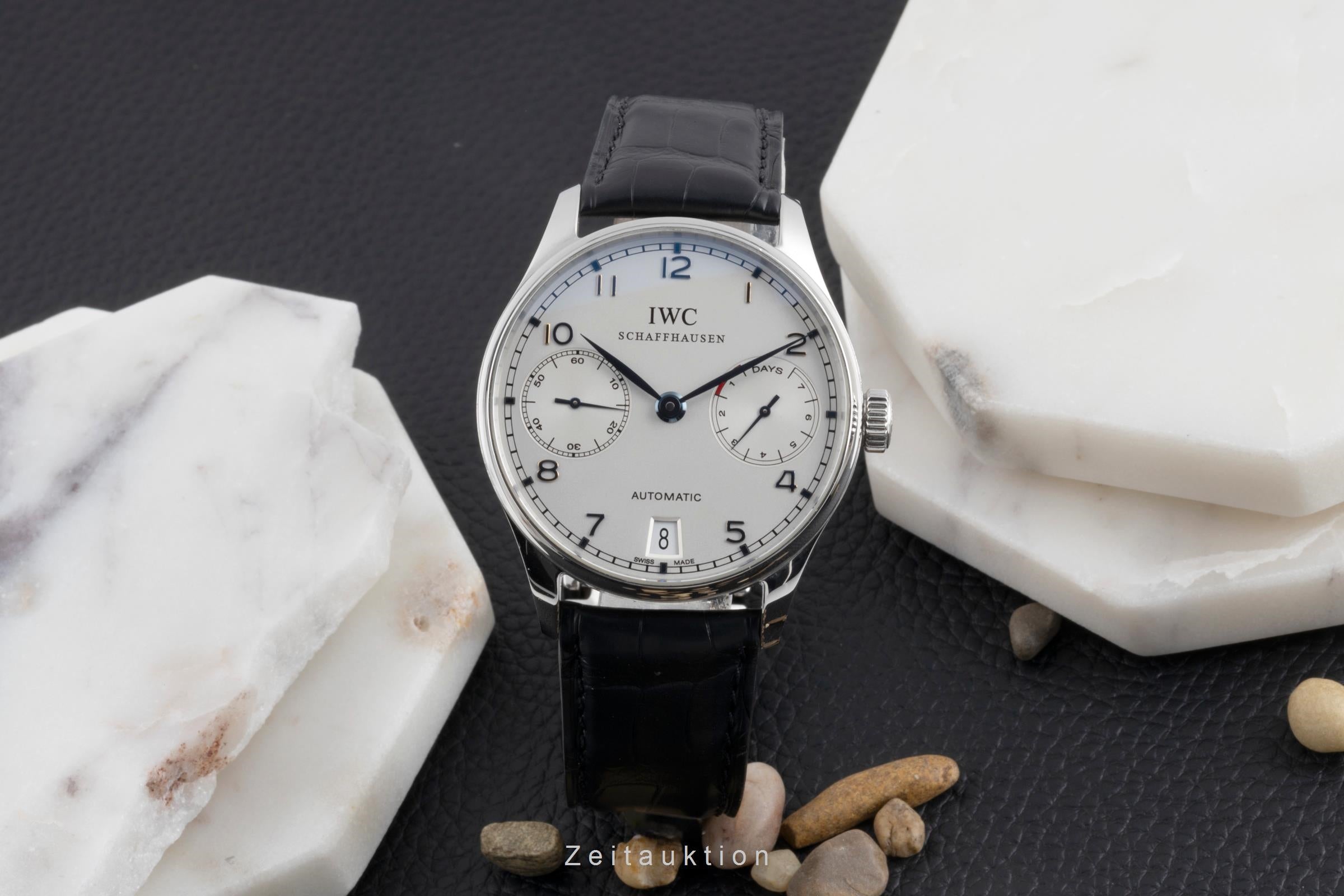 IWC Portugieser steel automatic men's watch IW500107 LP: 14000EUR  [2502561]