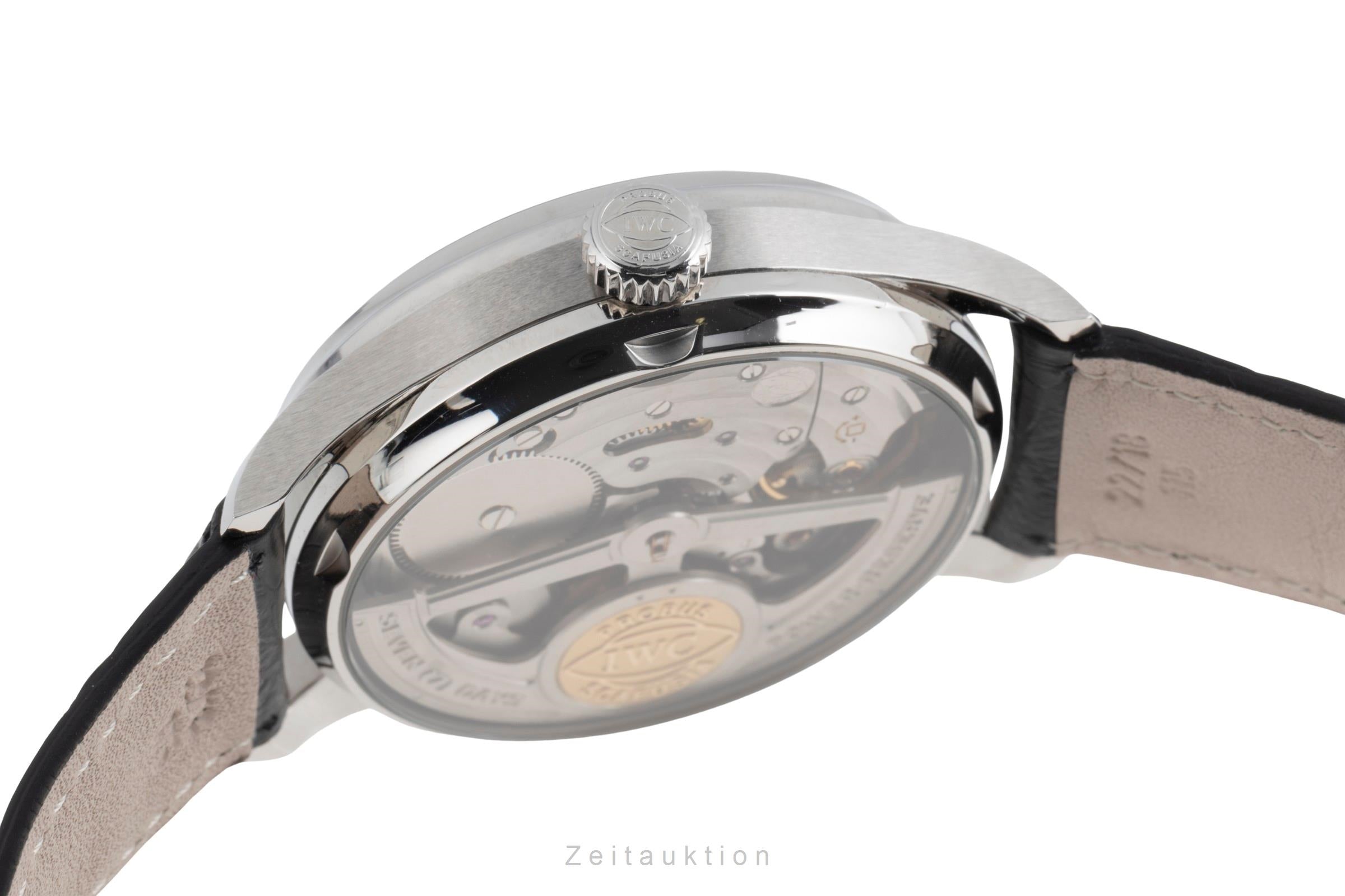 IWC Portugieser steel automatic men's watch IW500107 LP: 14000EUR  [2502561]