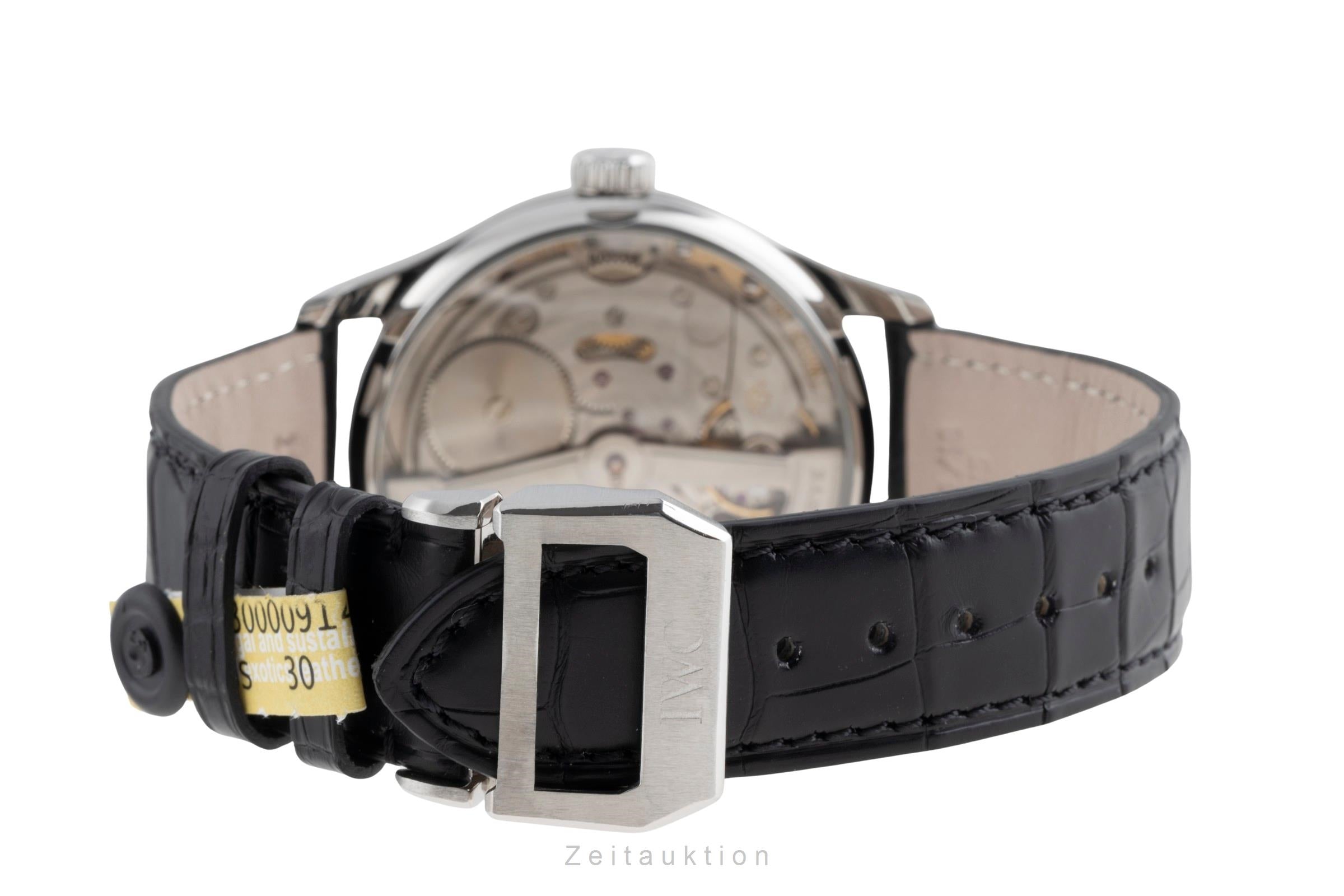 IWC Portugieser steel automatic men's watch IW500107 LP: 14000EUR  [2502561]