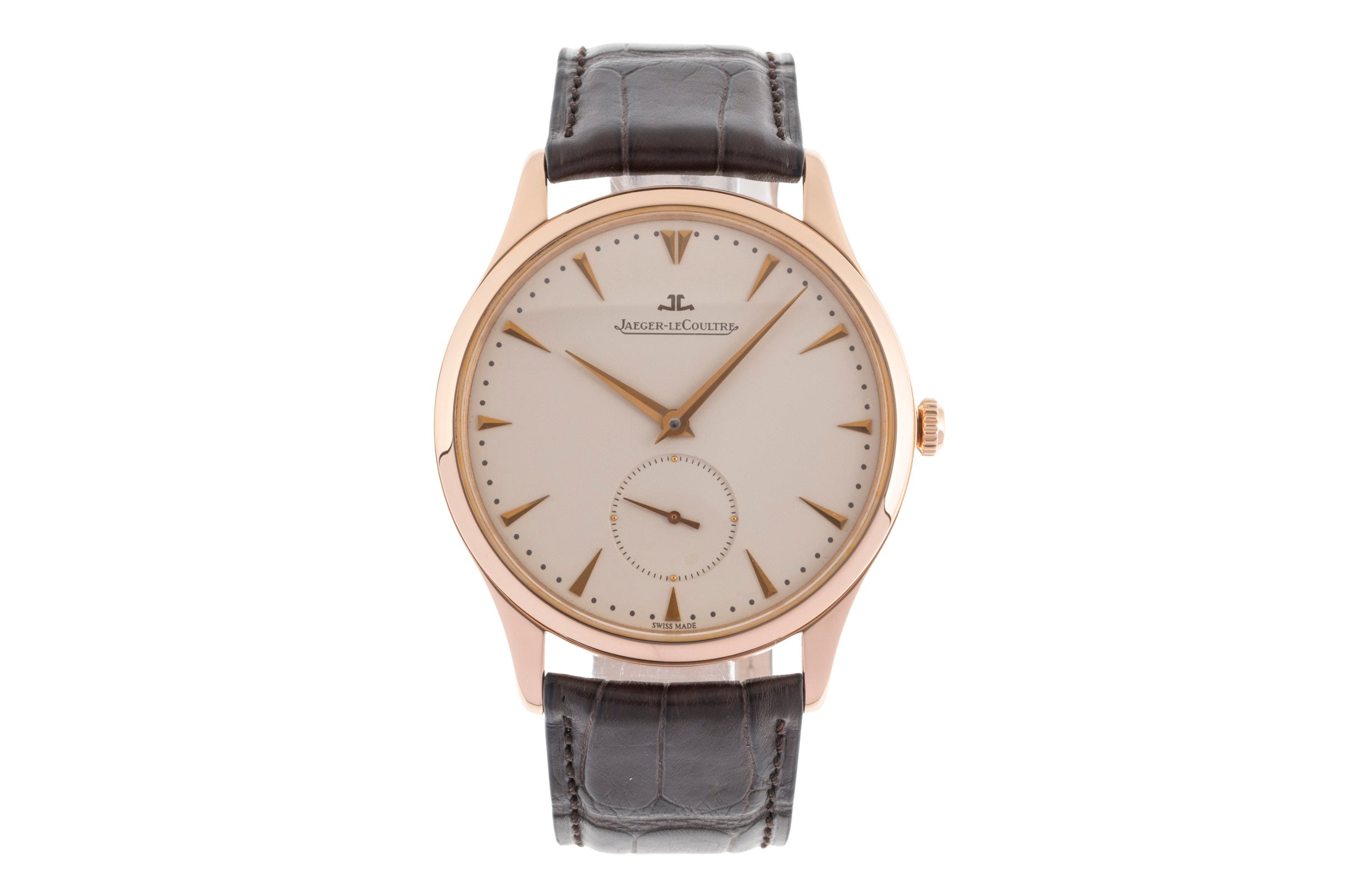 Jaeger LeCoultre Master Ultra Thin or 18 ct automatique montre pour hommes Q1352520  174.2.90.S  [2502563]