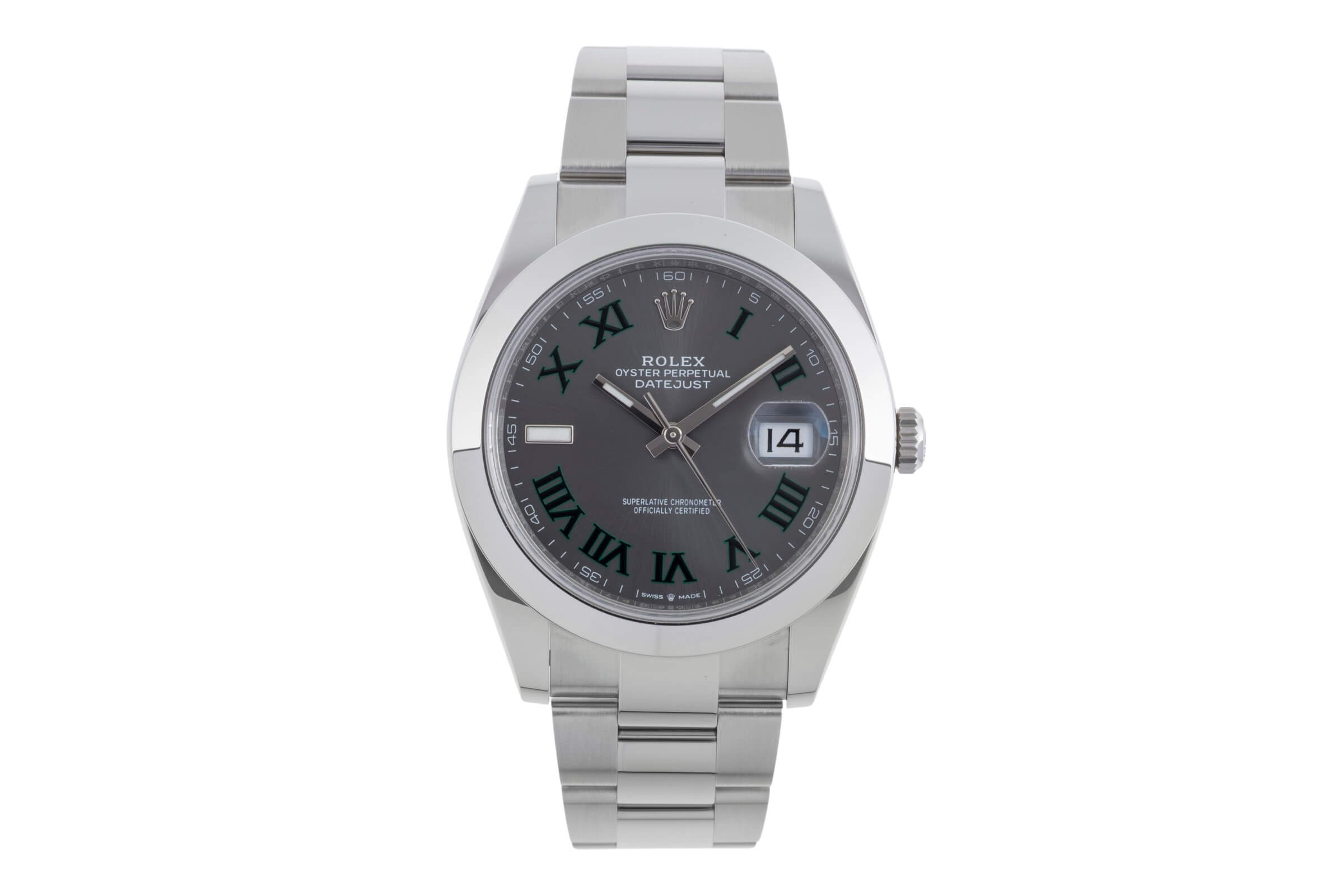 Rolex Datejust acciaio automatismo orologio da uomo 126300  [2502564]