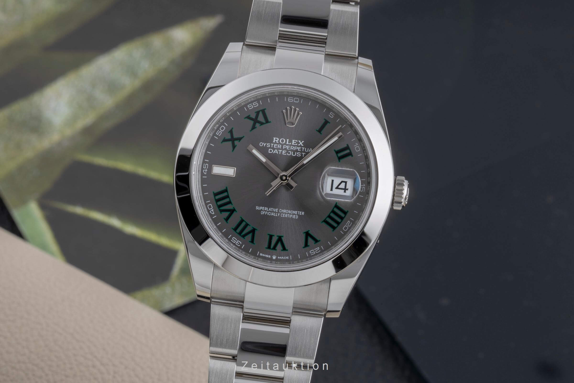 Rolex Datejust acciaio automatismo orologio da uomo 126300  [2502564]