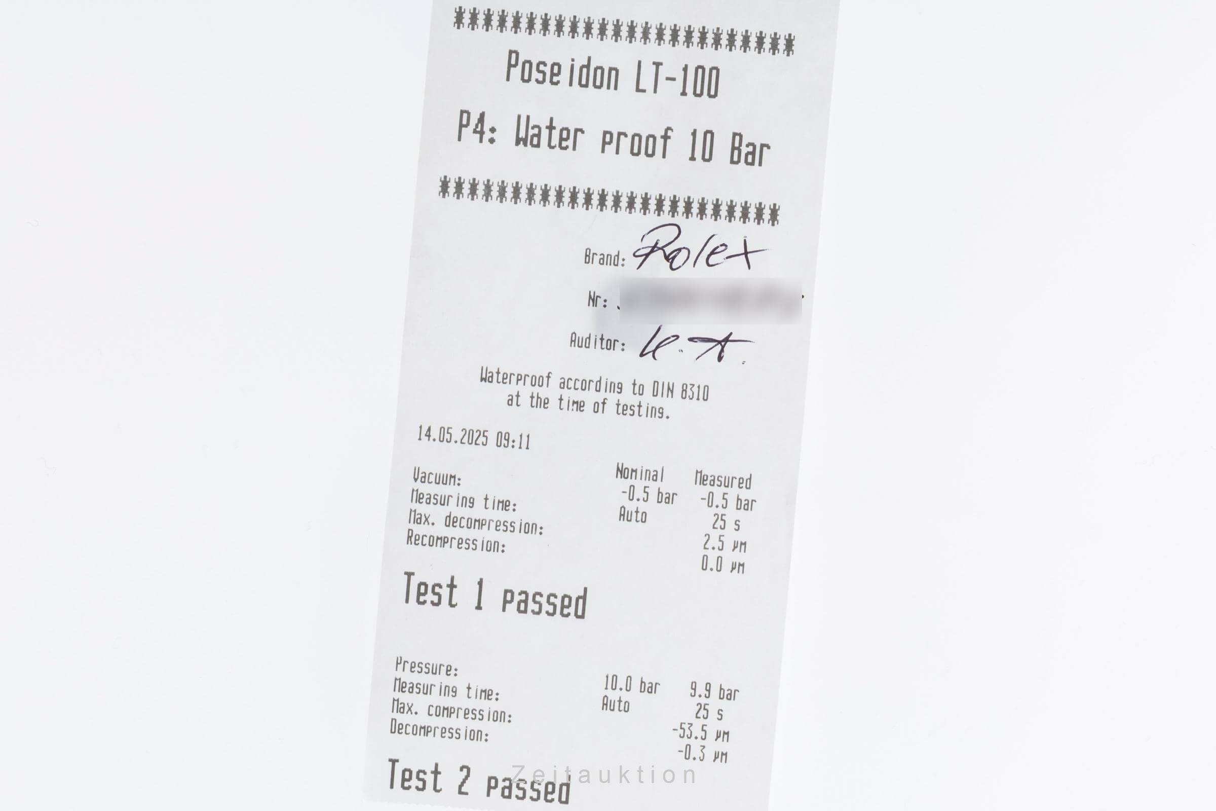 Rolex Datejust acciaio automatismo orologio da uomo 126300  [2502564]