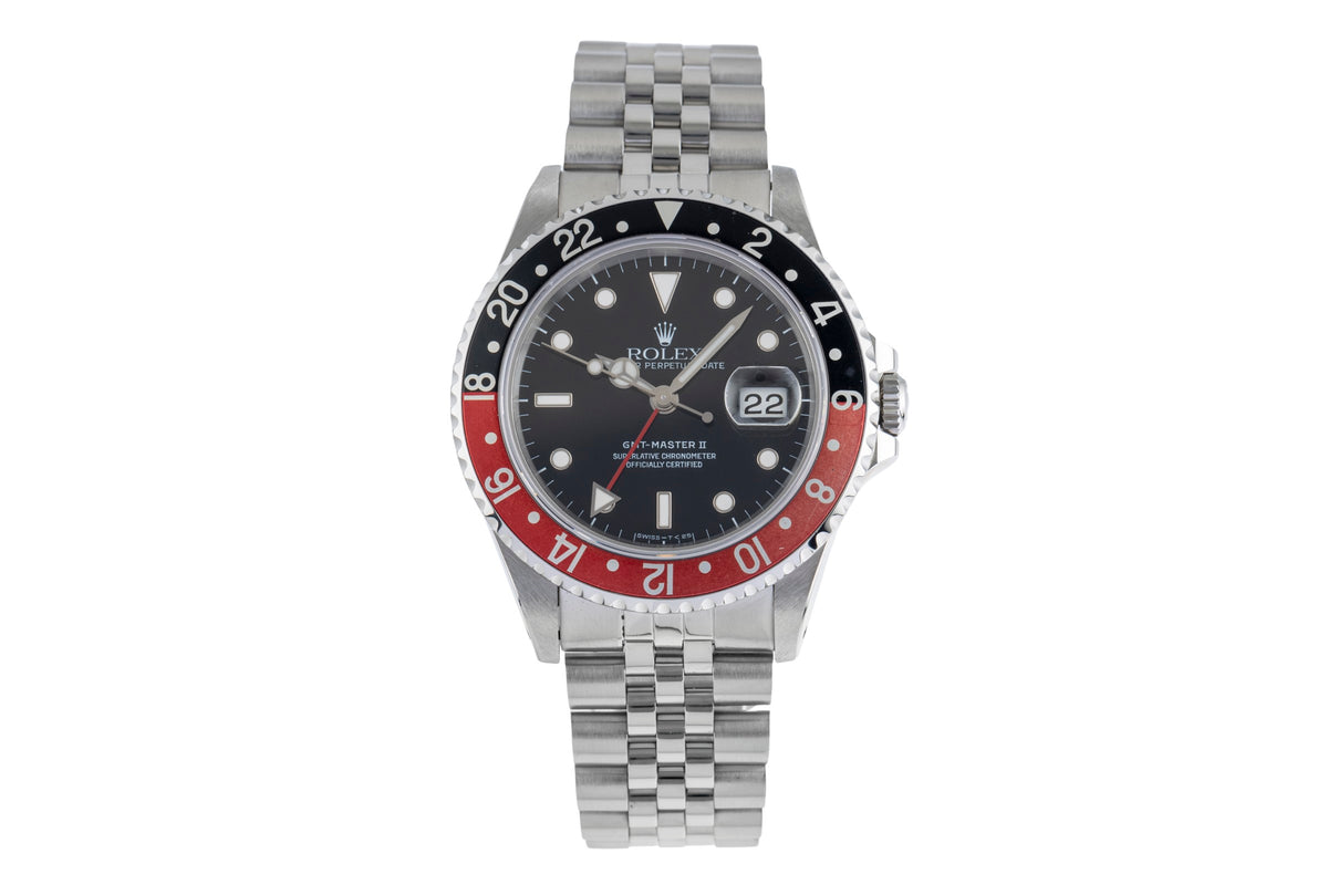 Rolex GMT-Master II steel automatic men's watch 16710  [2502565]