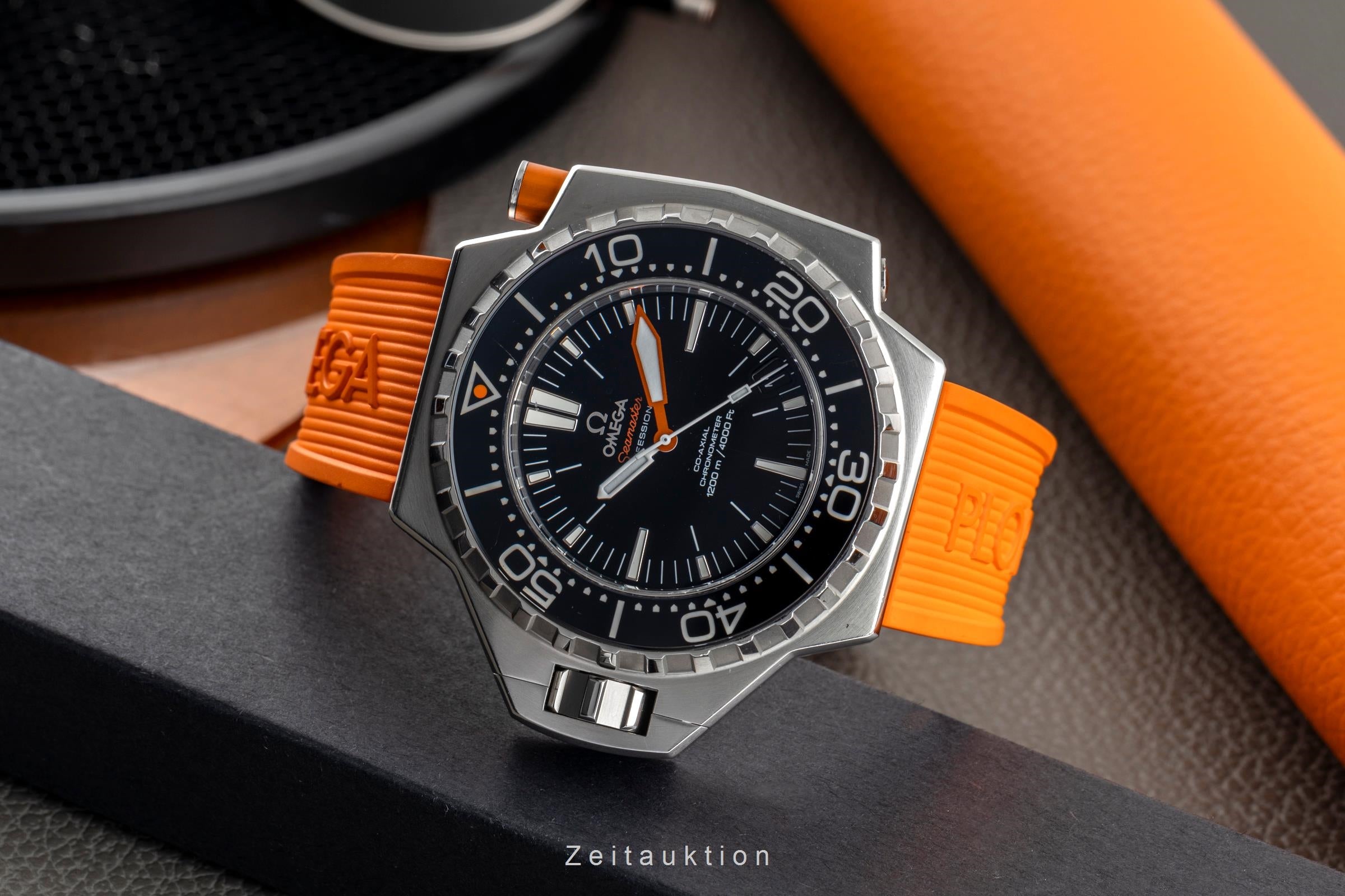 Omega Seamaster PloProf 1200M Automatik Stahl Ref. 224.32.55.21.01.001 B&P 2011 [2502566]