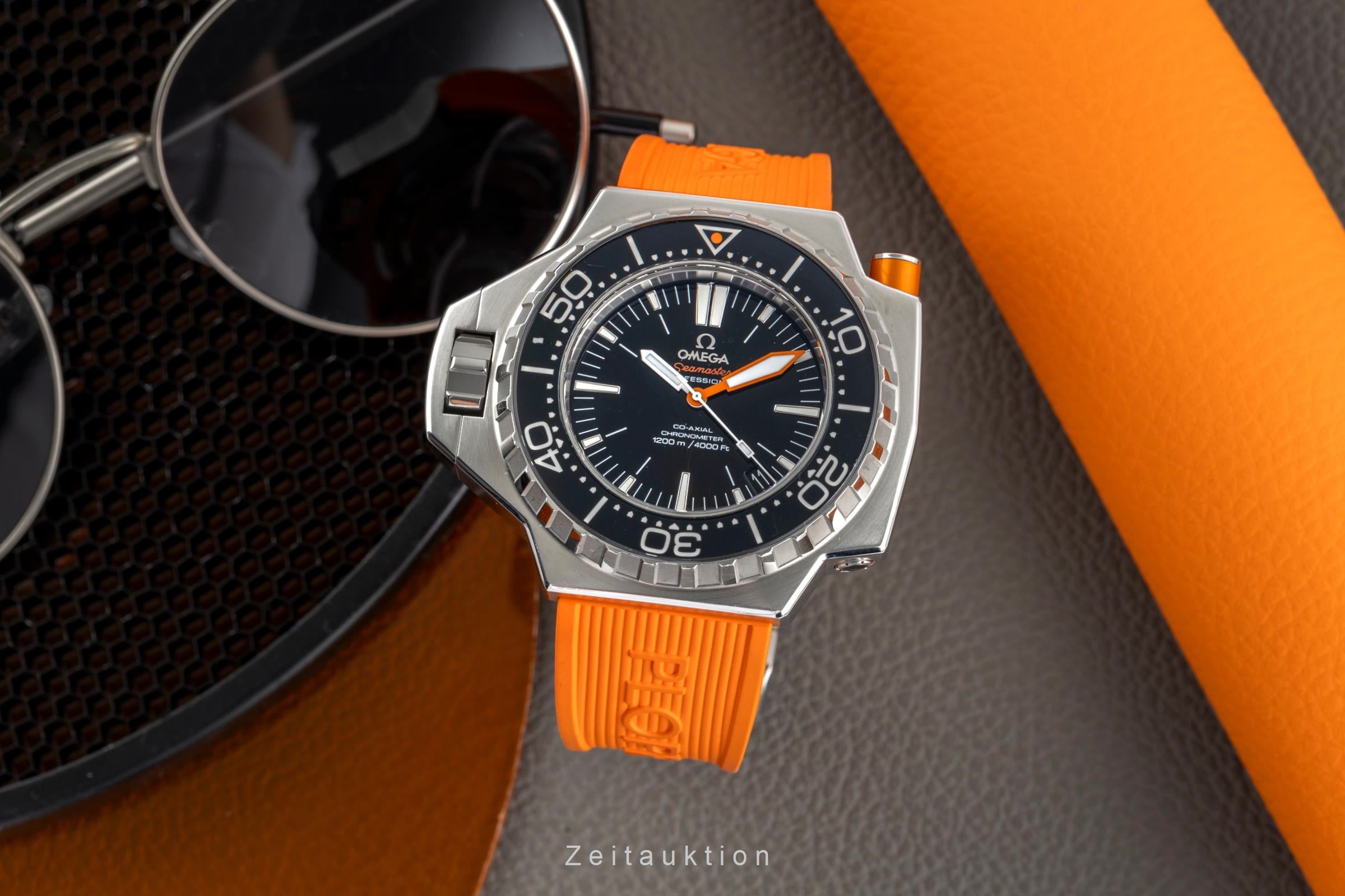 Omega Seamaster PloProf 1200M Automatik Stahl Ref. 224.32.55.21.01.001 B&P 2011 [2502566]