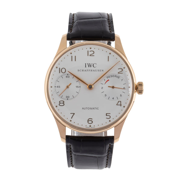 IWC Portugieser oro 18 ct automatismo orologio da uomo IW500004  [2502567]