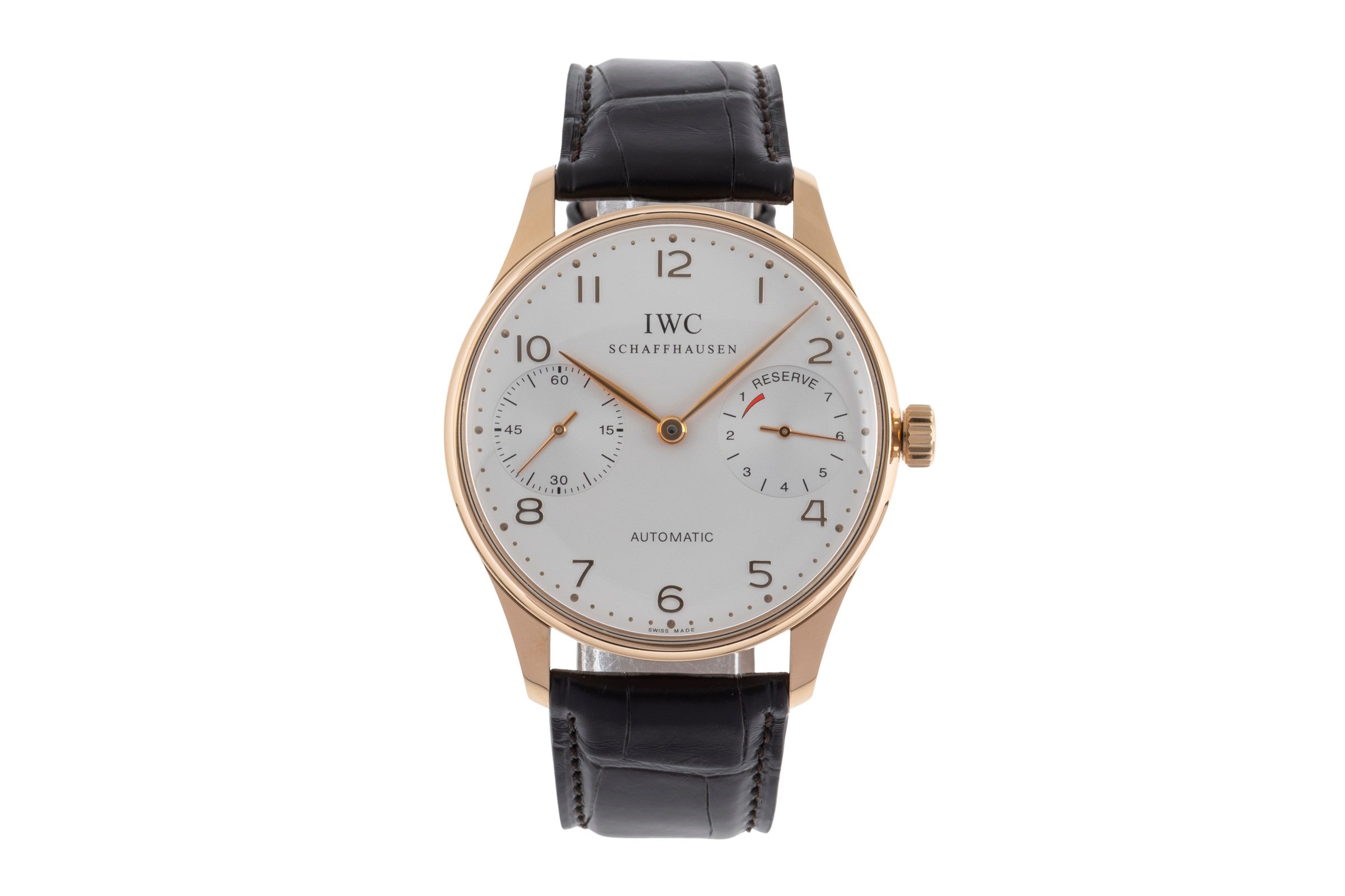 IWC Portugieser oro 18 ct automatismo orologio da uomo IW500004  [2502567]