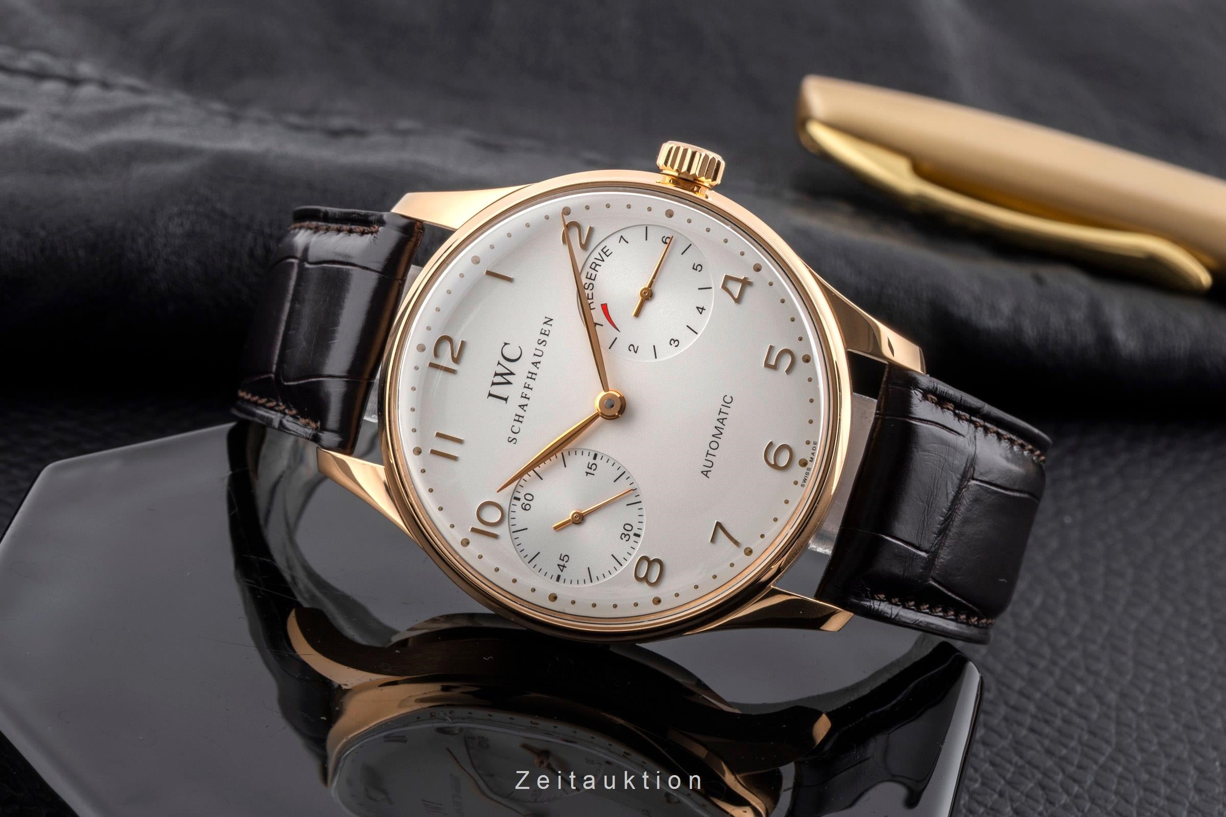 IWC Portugieser oro 18 ct automatismo orologio da uomo IW500004  [2502567]
