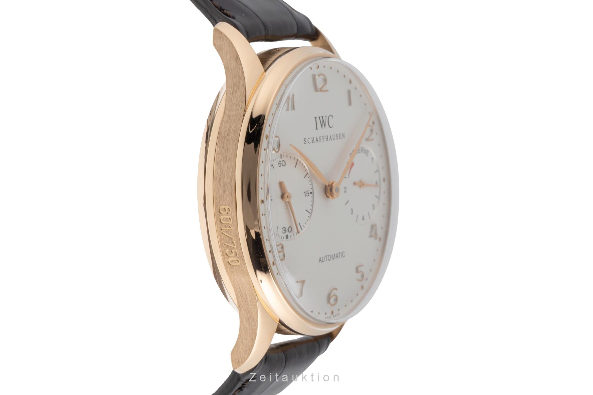 IWC Portugieser oro 18 ct automatismo orologio da uomo IW500004  [2502567]