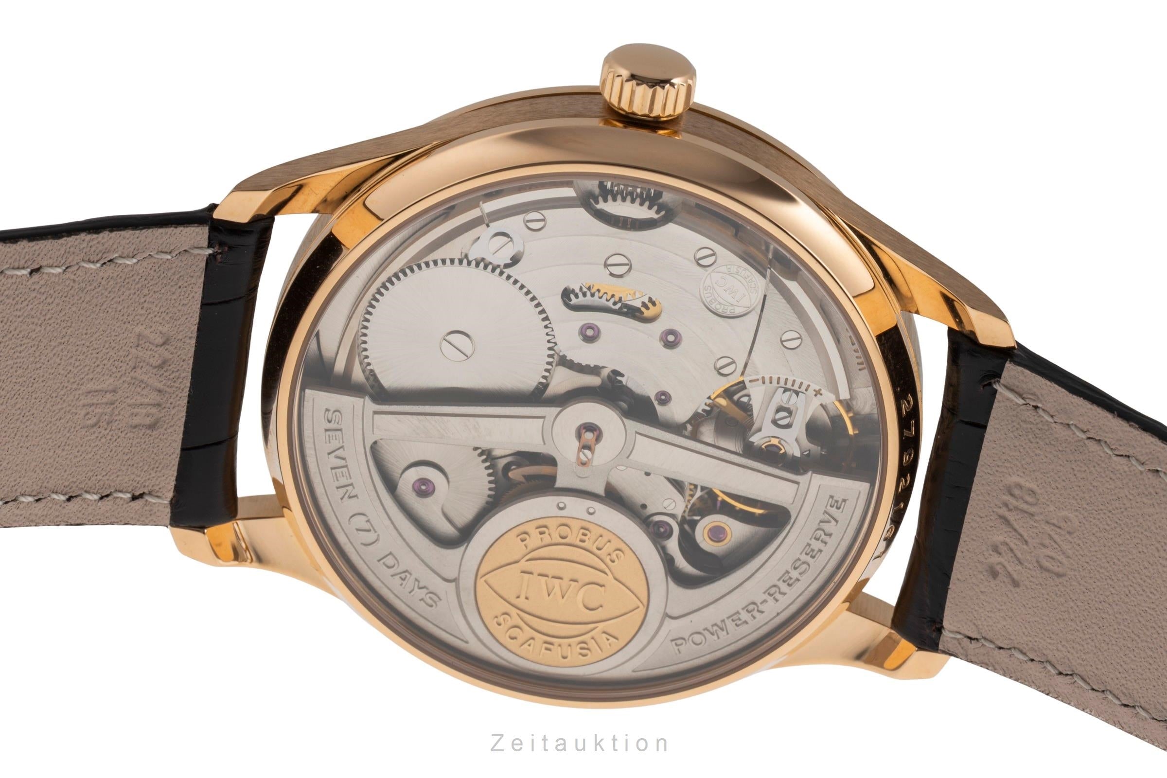 IWC Portugieser oro 18 ct automatismo orologio da uomo IW500004  [2502567]