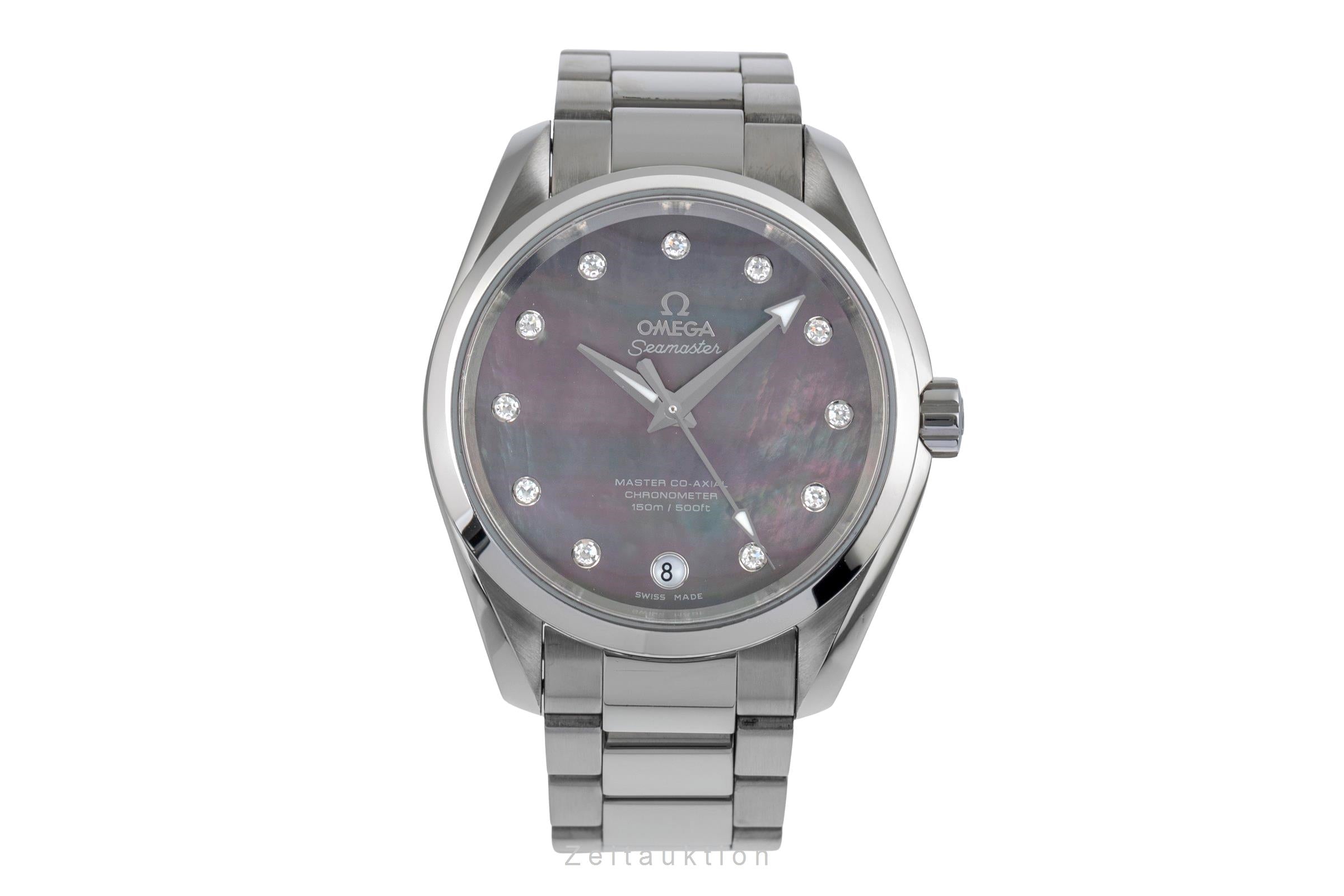 Omega Seamaster Aqua Terra Co-Axial MOP Diamanten Ref. 231.10.39.21.57.001 [2502570]
