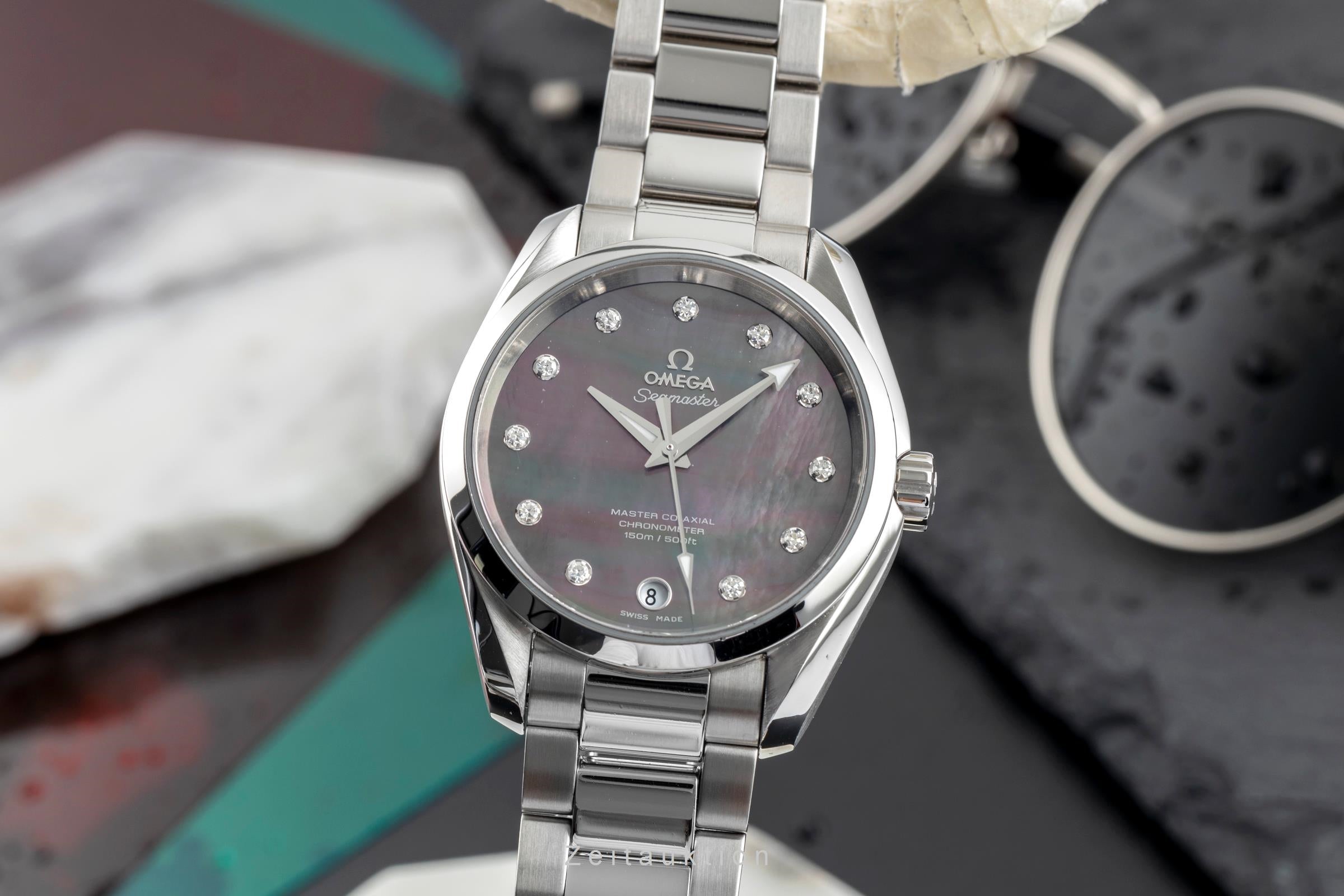 Omega Seamaster Aqua Terra Co-Axial MOP Diamanten Ref. 231.10.39.21.57.001 [2502570]