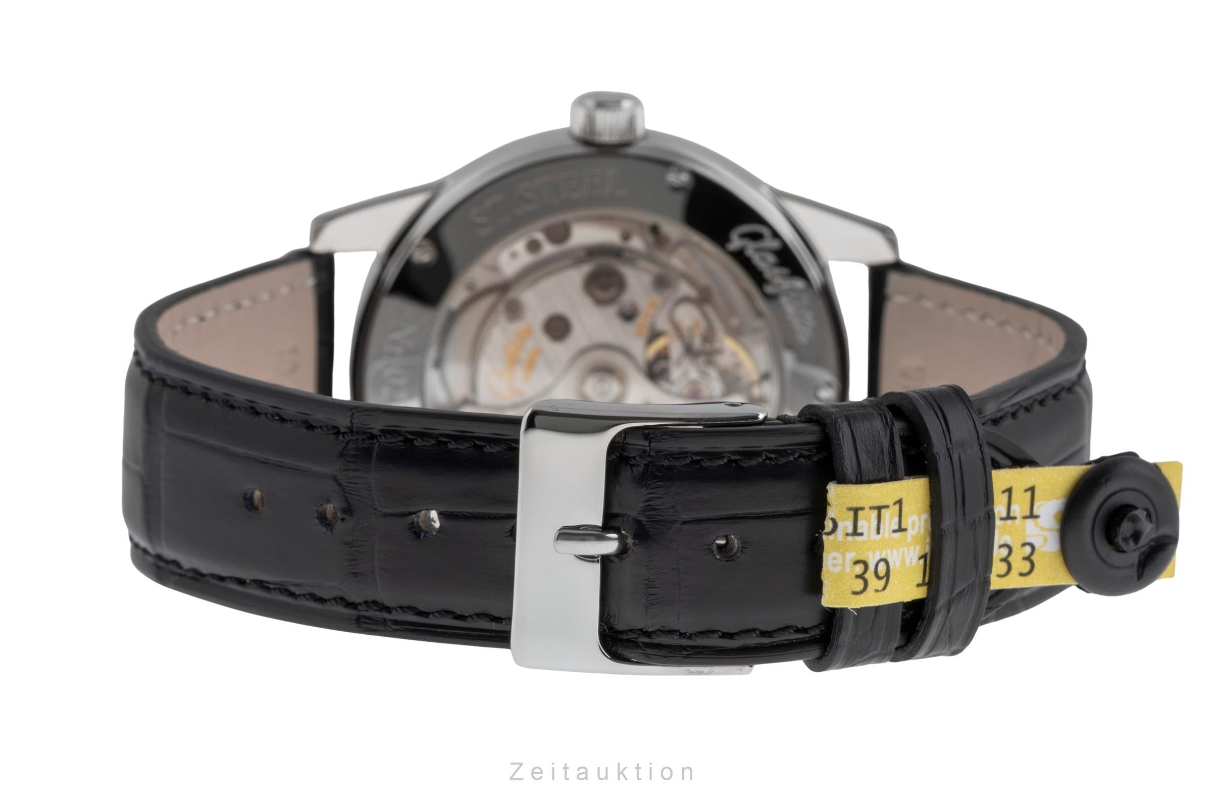 Glashütte Senator acier automatique montre pour hommes 39-44-14-22-04  [2502572]