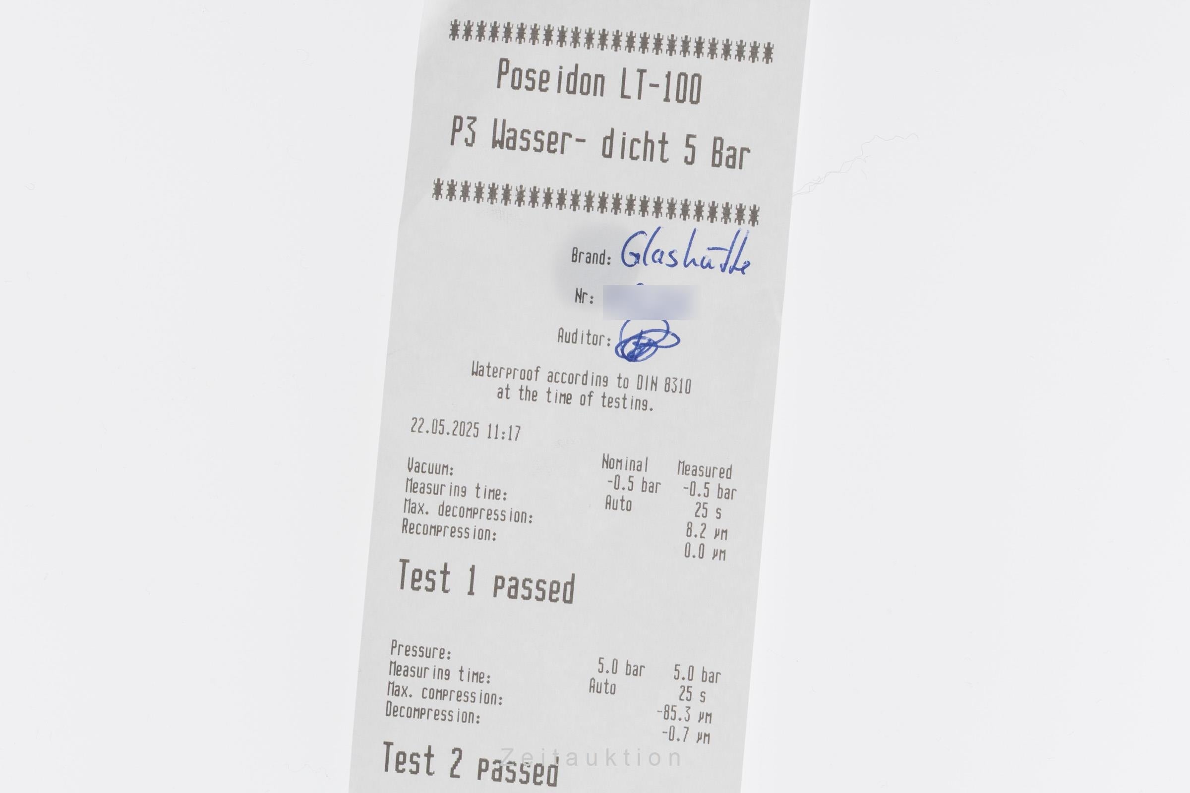 Glashütte Senator acier automatique montre pour hommes 39-44-14-22-04  [2502572]