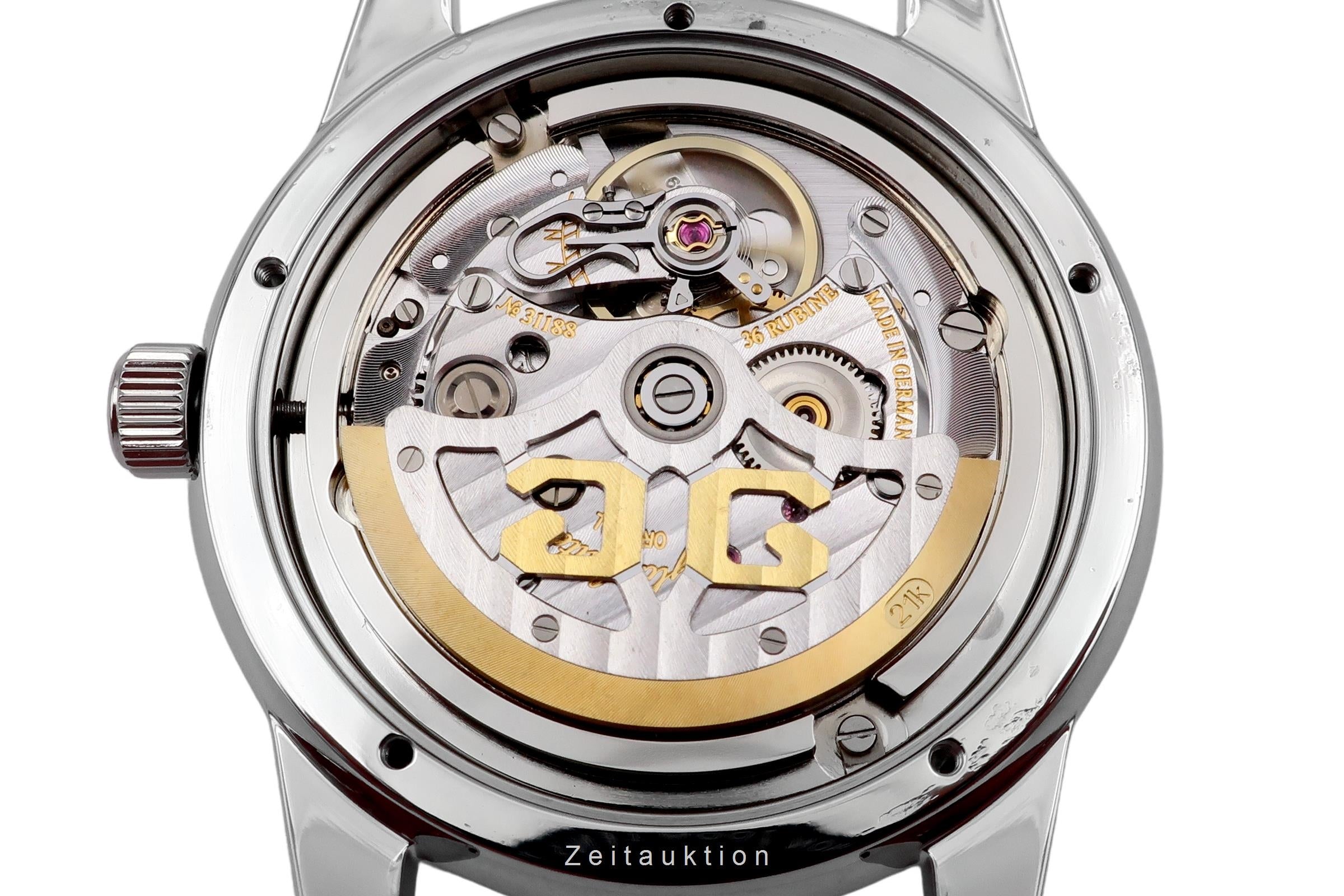 Glashütte Senator acier automatique montre pour hommes 39-44-14-22-04  [2502572]