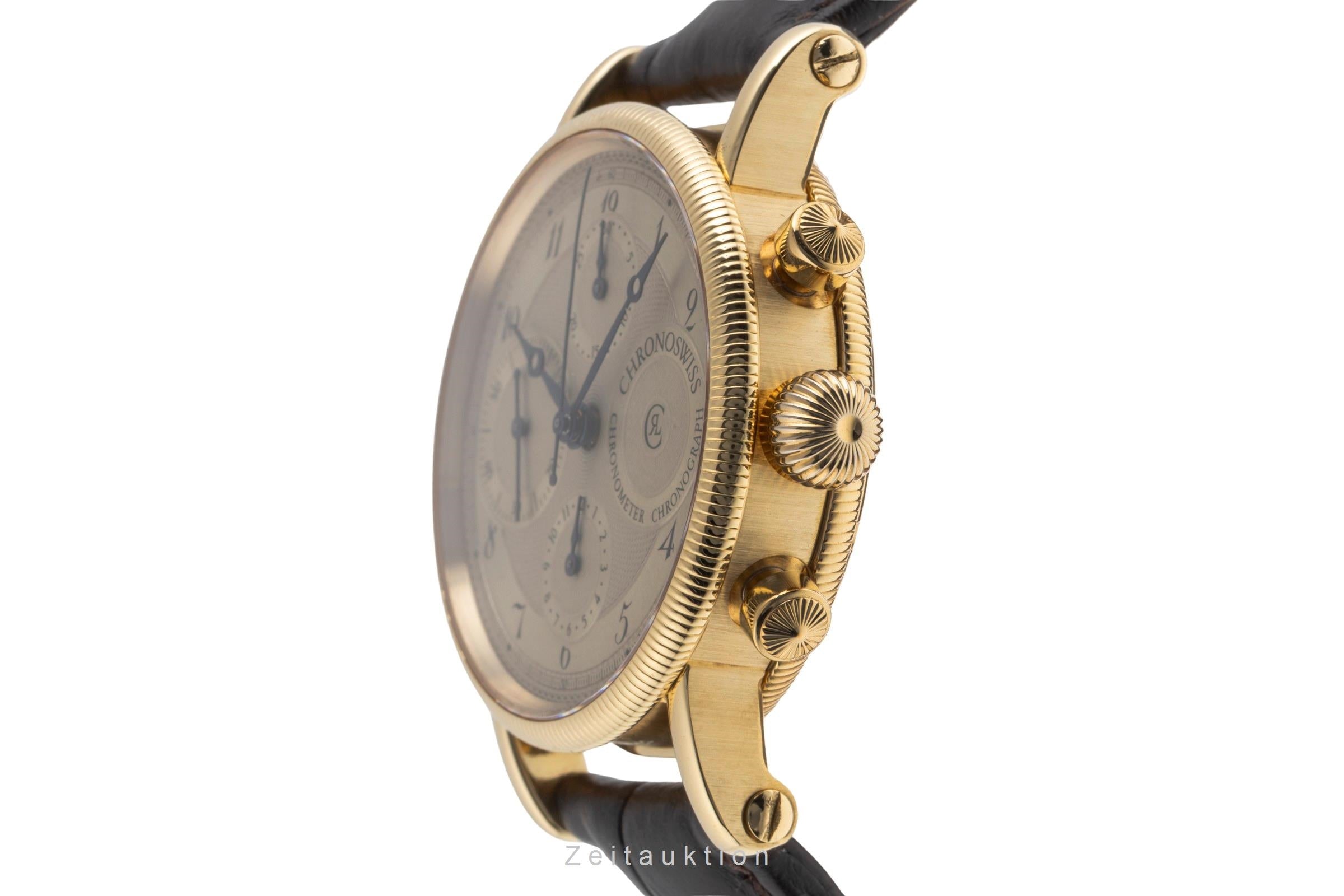 Chronoswiss Chronometer Chronograph 18 ct gold automatic Ref