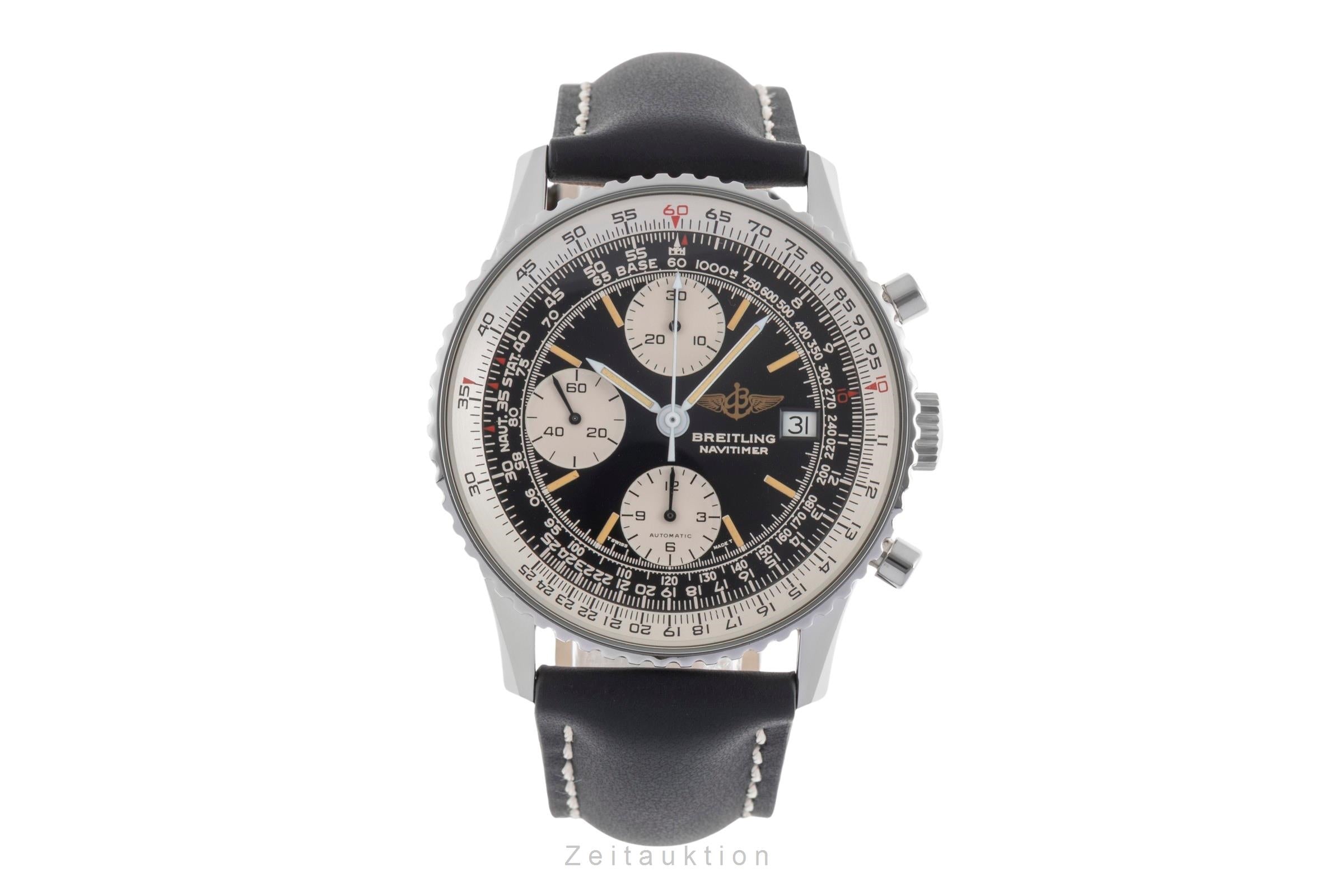 Breitling Navitimer chronograph steel automatic men's watch 81610  [2502577]