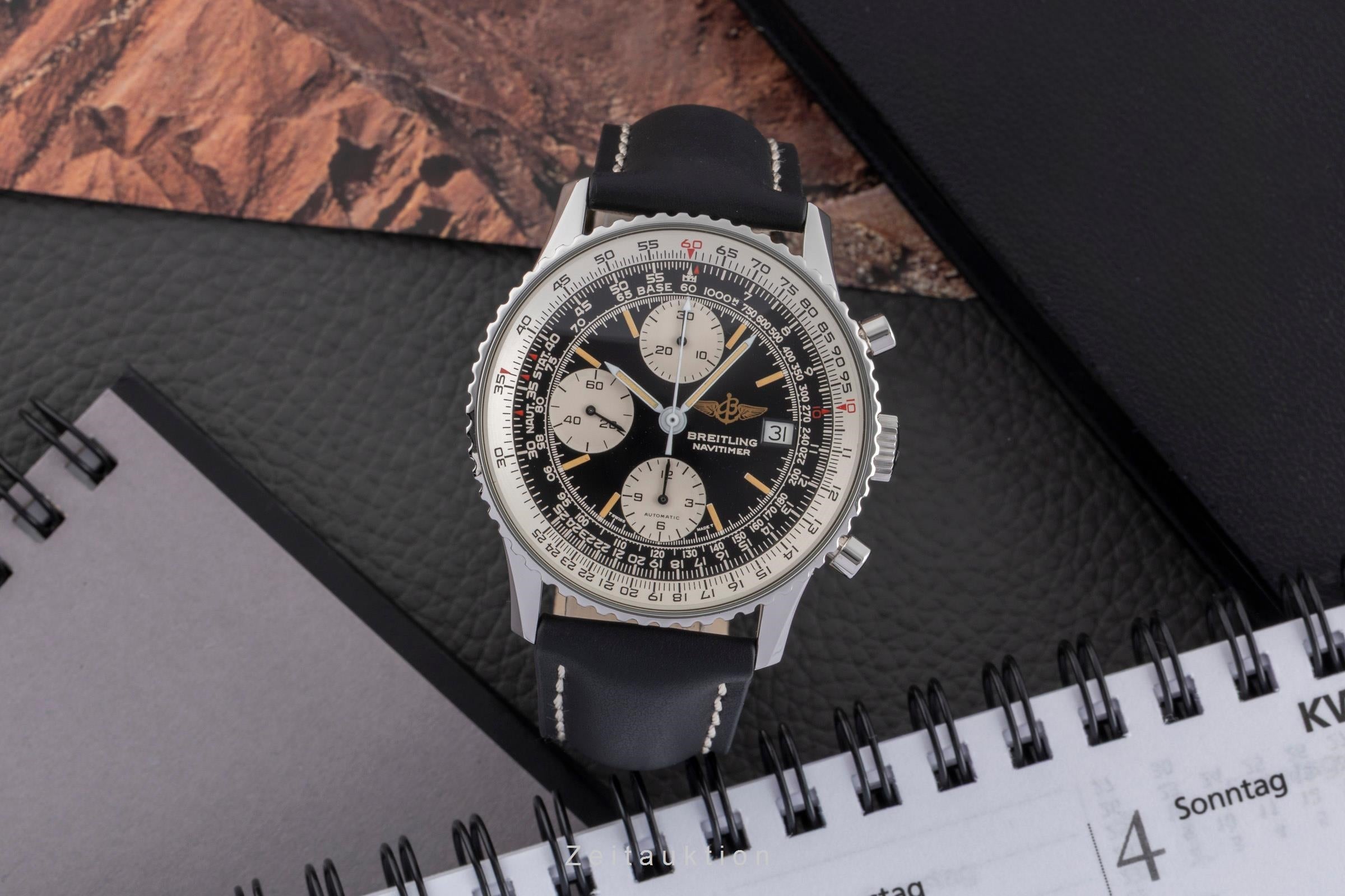 Breitling Navitimer chronograph steel automatic men's watch 81610  [2502577]