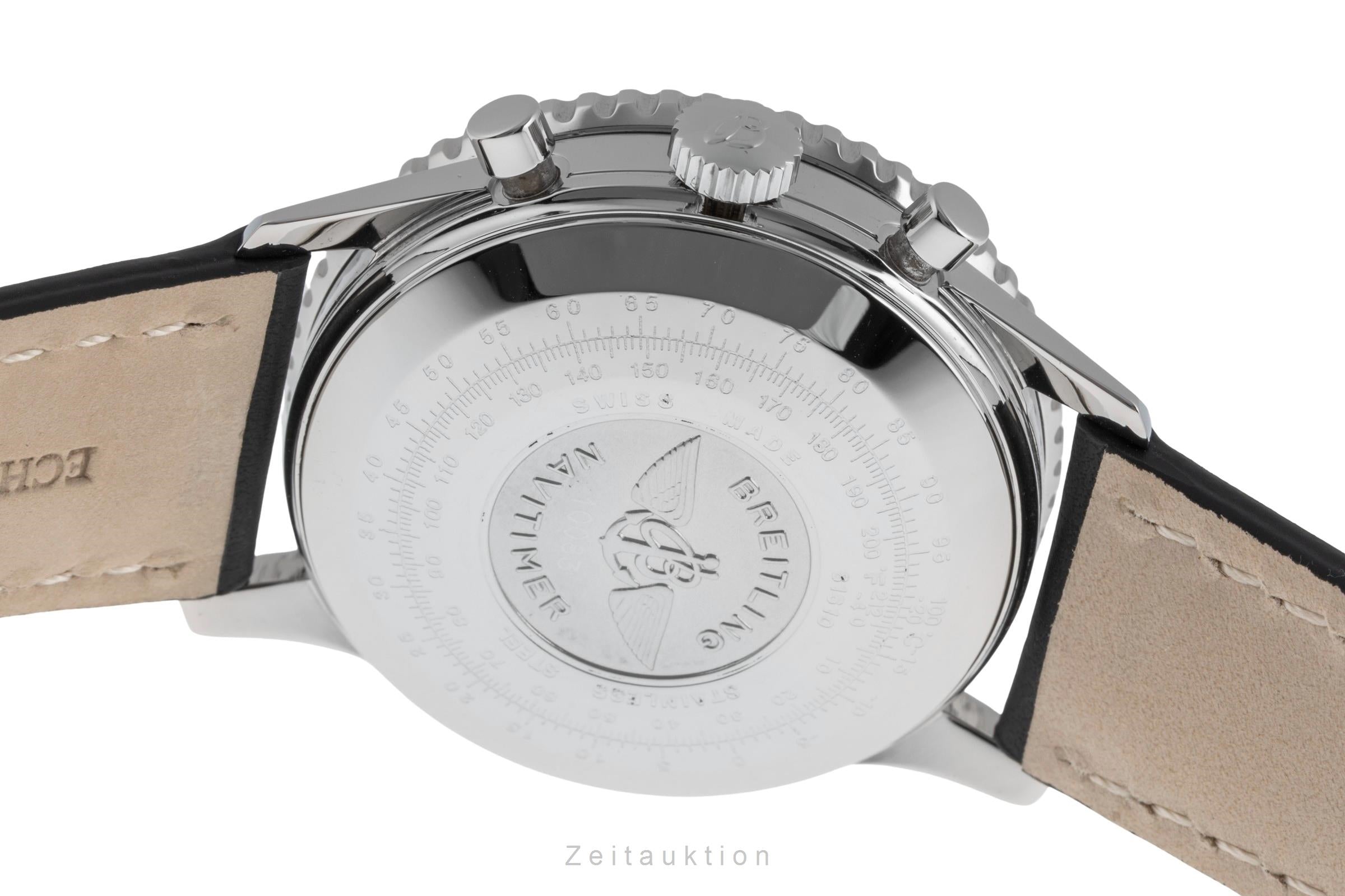 Breitling Navitimer chronograph steel automatic men's watch 81610  [2502577]