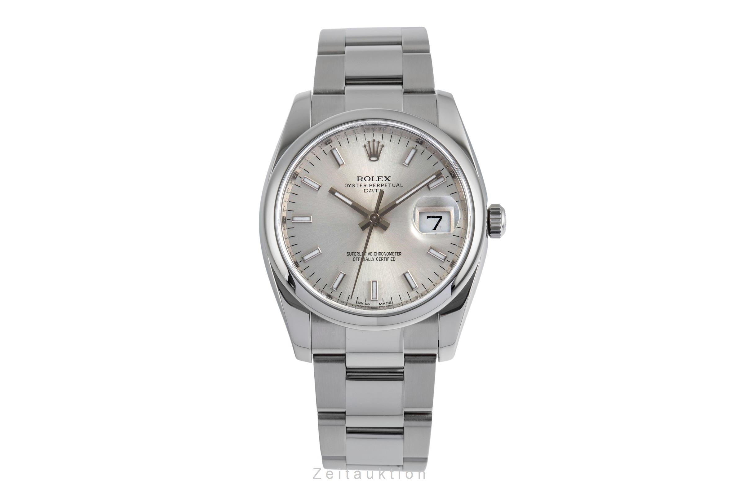 Rolex Date steel automatic men's watch 115200  [2502581]