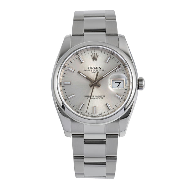 Rolex Date steel automatic men's watch 115200  [2502581]
