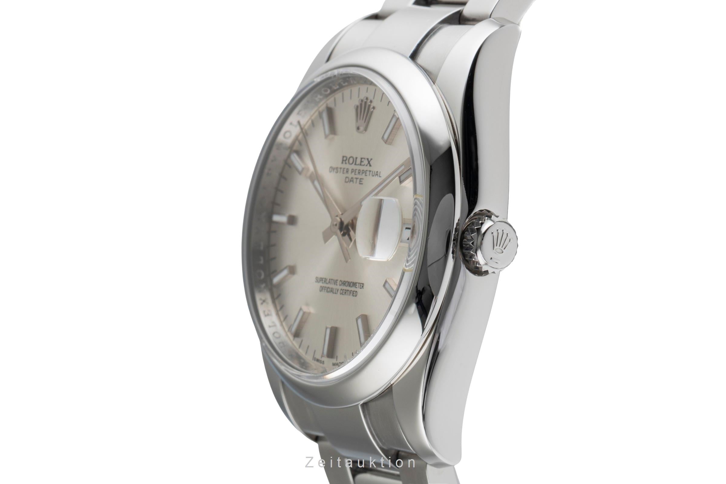 Rolex Date steel automatic men's watch 115200  [2502581]