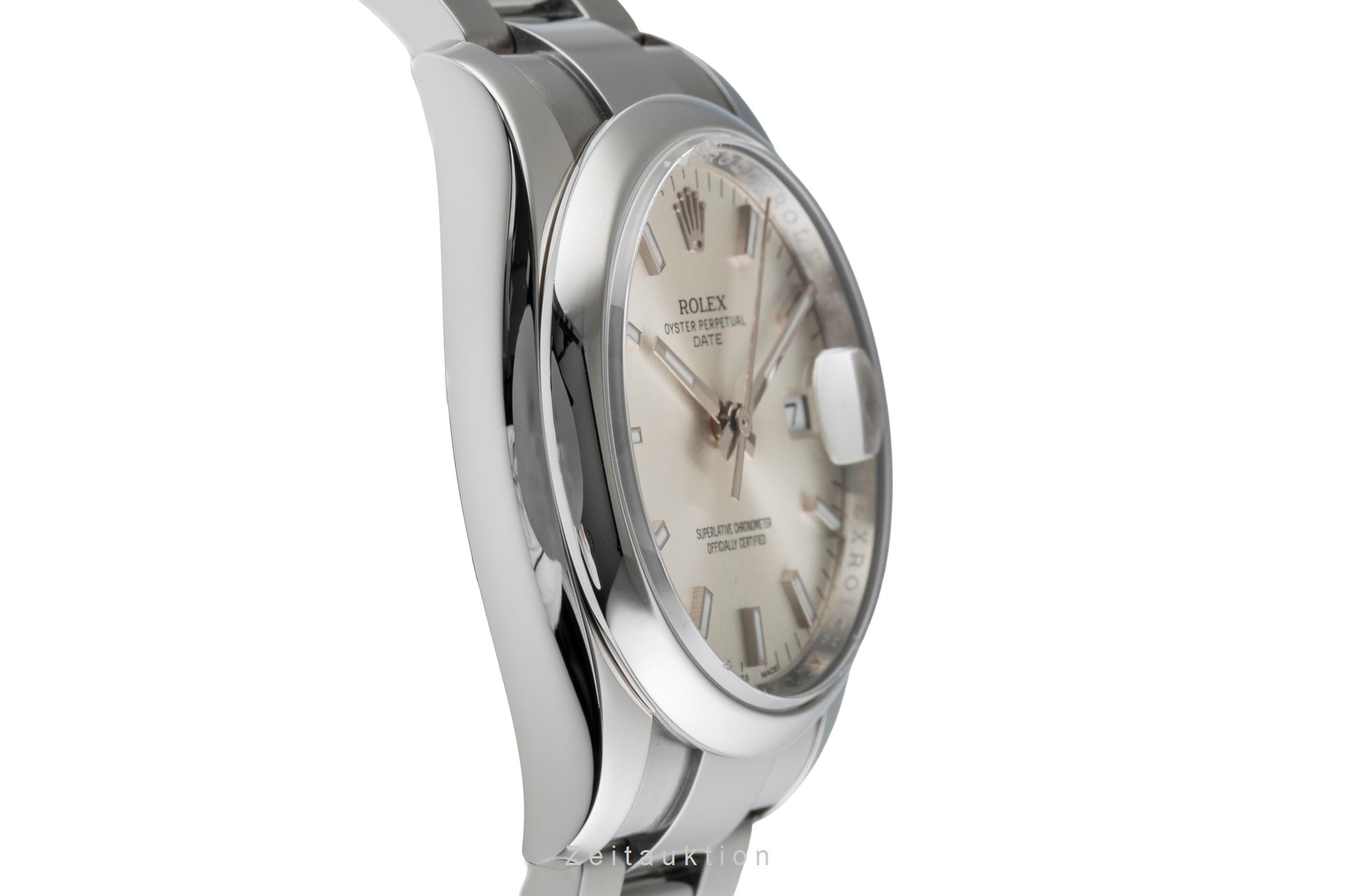 Rolex Date steel automatic men's watch 115200  [2502581]