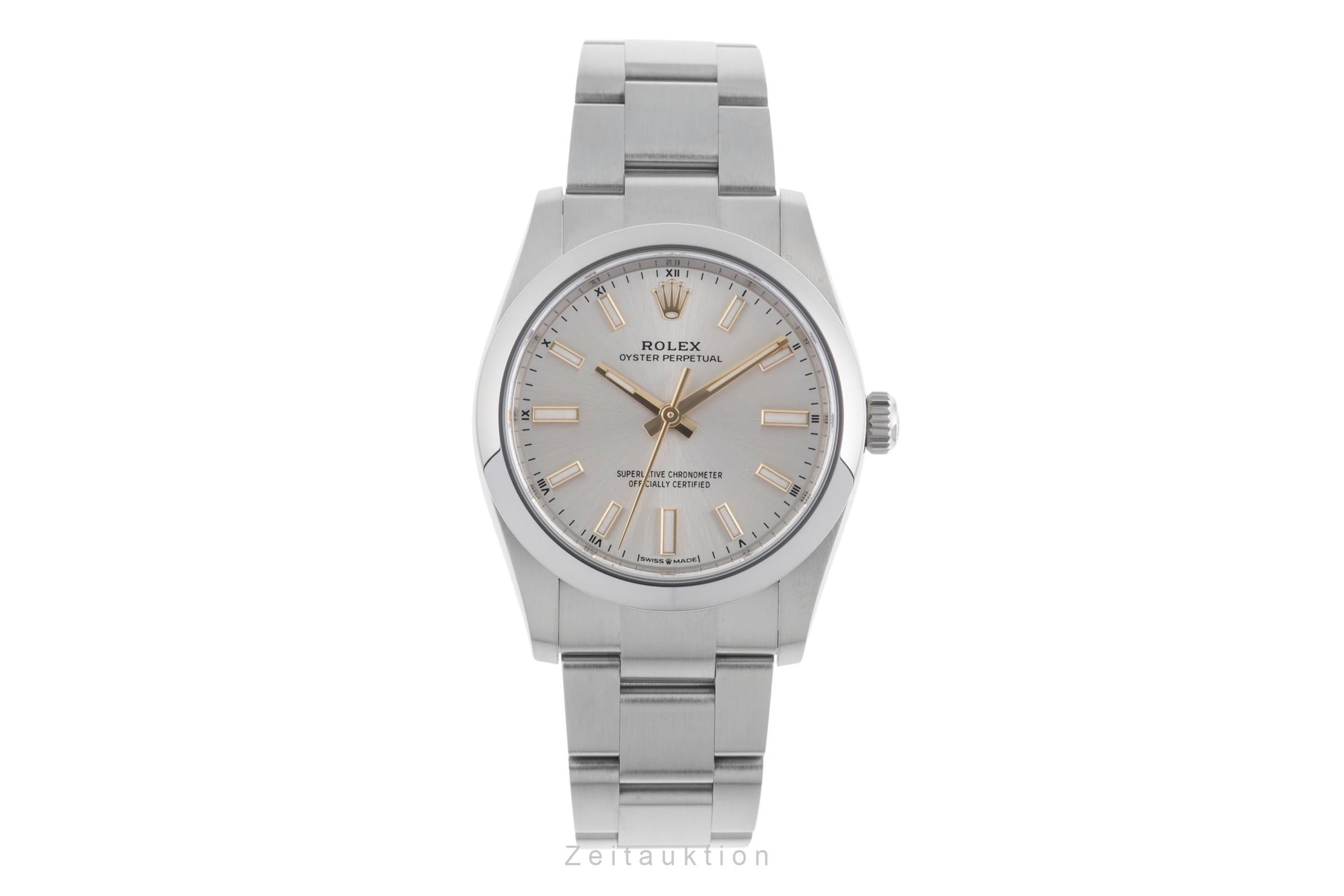 Rolex Oyster Perpetual acier automatique montre pour femmes 124200  [2502587]