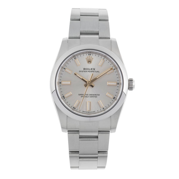 Rolex Oyster Perpetual acier automatique montre pour femmes 124200  [2502587]