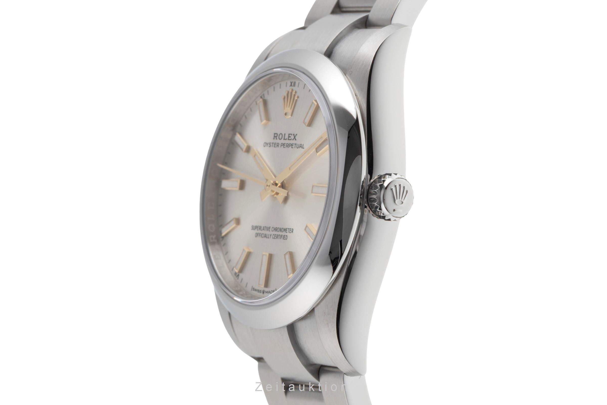 Rolex Oyster Perpetual acier automatique montre pour femmes 124200  [2502587]