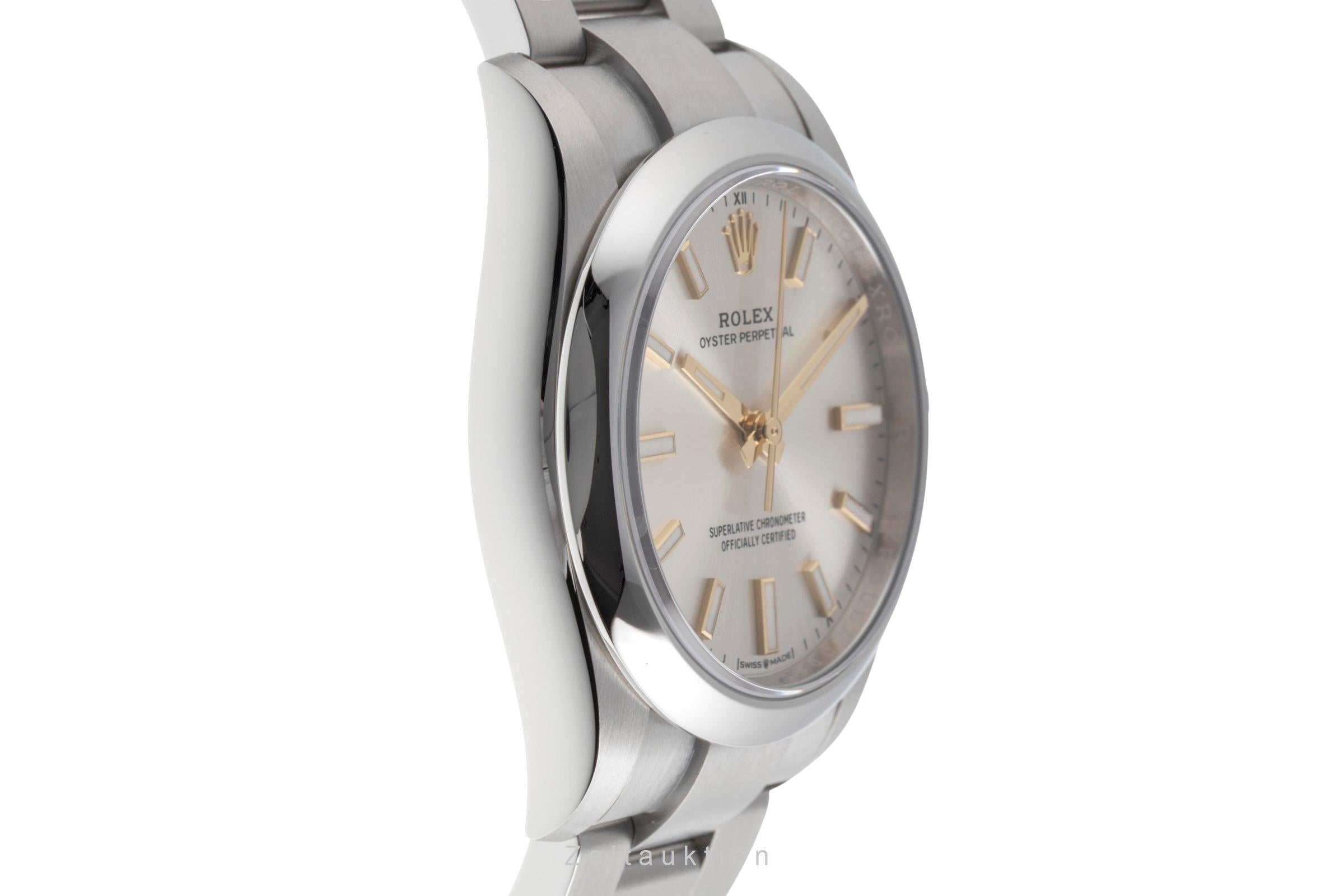 Rolex Oyster Perpetual acier automatique montre pour femmes 124200  [2502587]