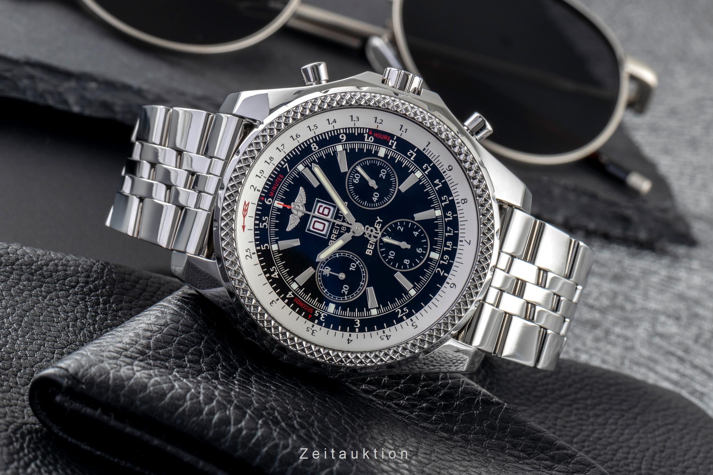 Breitling Bentley cronografo acciaio automatismo B44 Ref