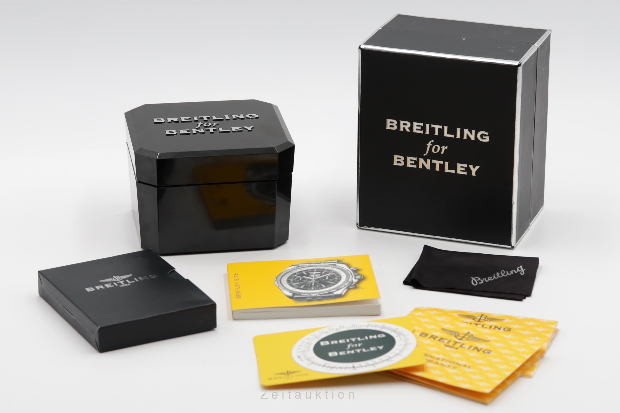 Breitling Bentley 6.75 Chronograph Stahl Automatik Herrenuhr Ref. A44362B728  [2502594]