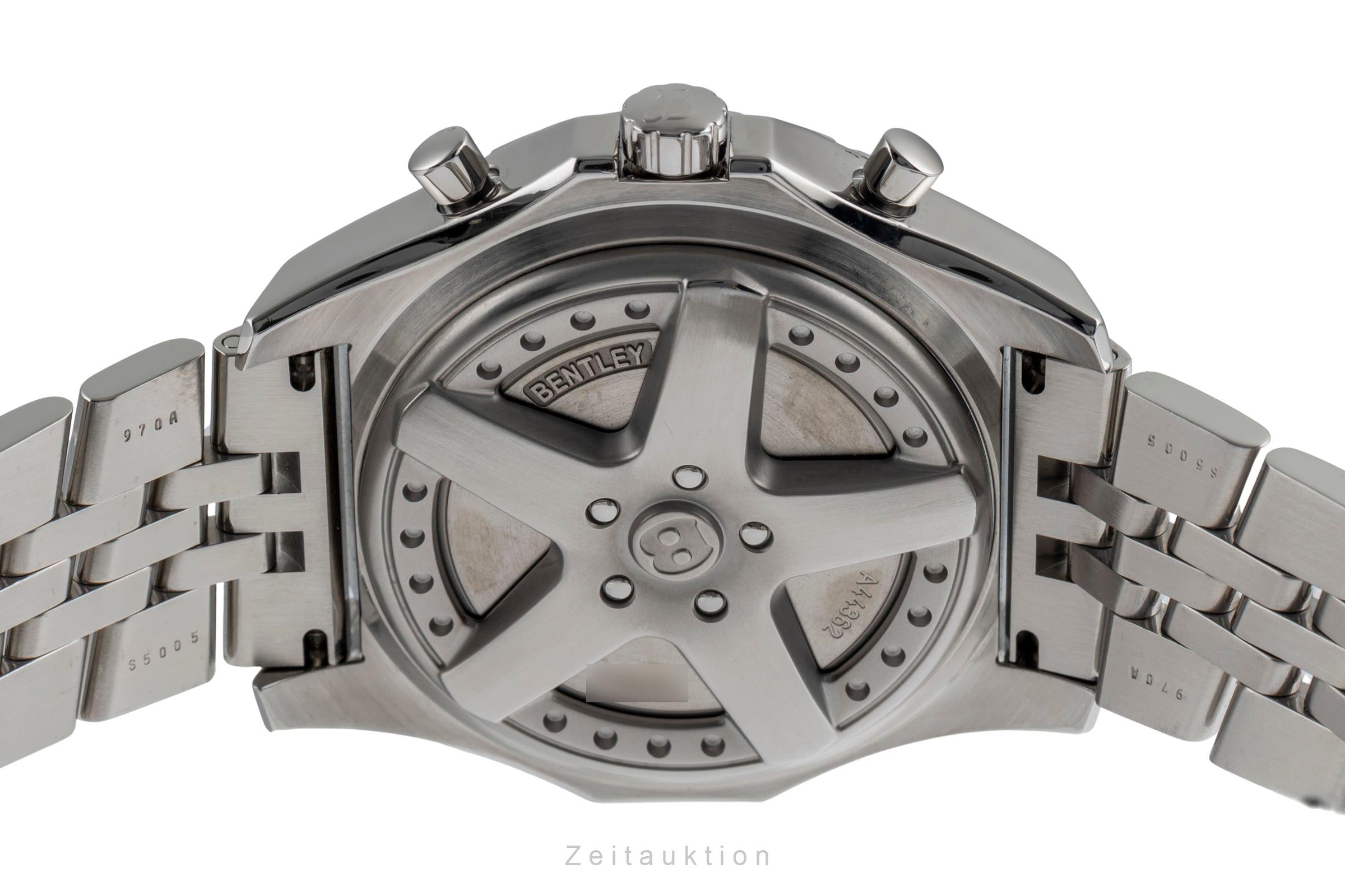 Breitling Bentley 6.75 Chronograph Stahl Automatik Herrenuhr Ref. A44362B728  [2502594]