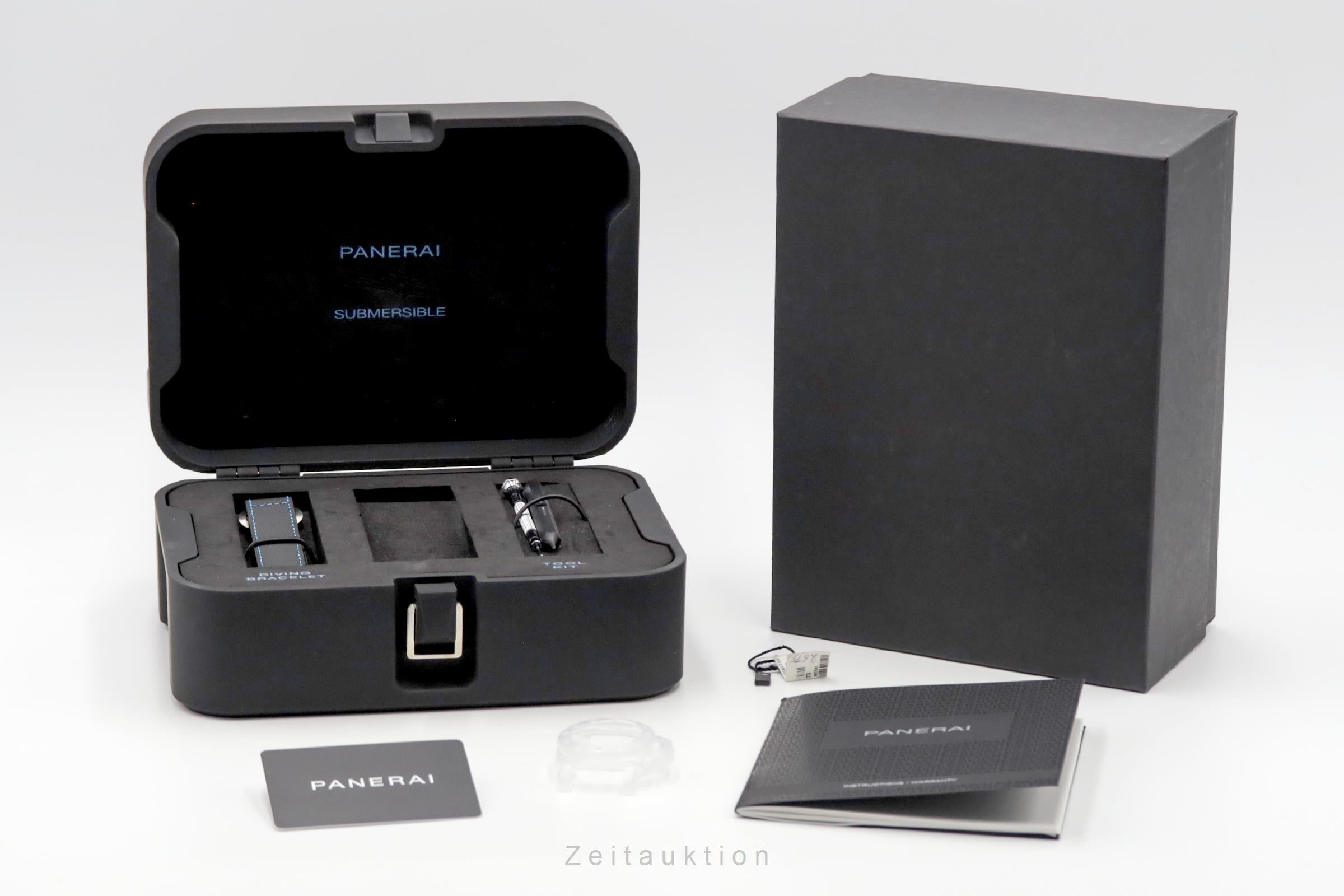 Panerai Luminor Submersible Automatik Herrenuhr Ref. PAM00973 B&P VP: 9700,- € [2502596]