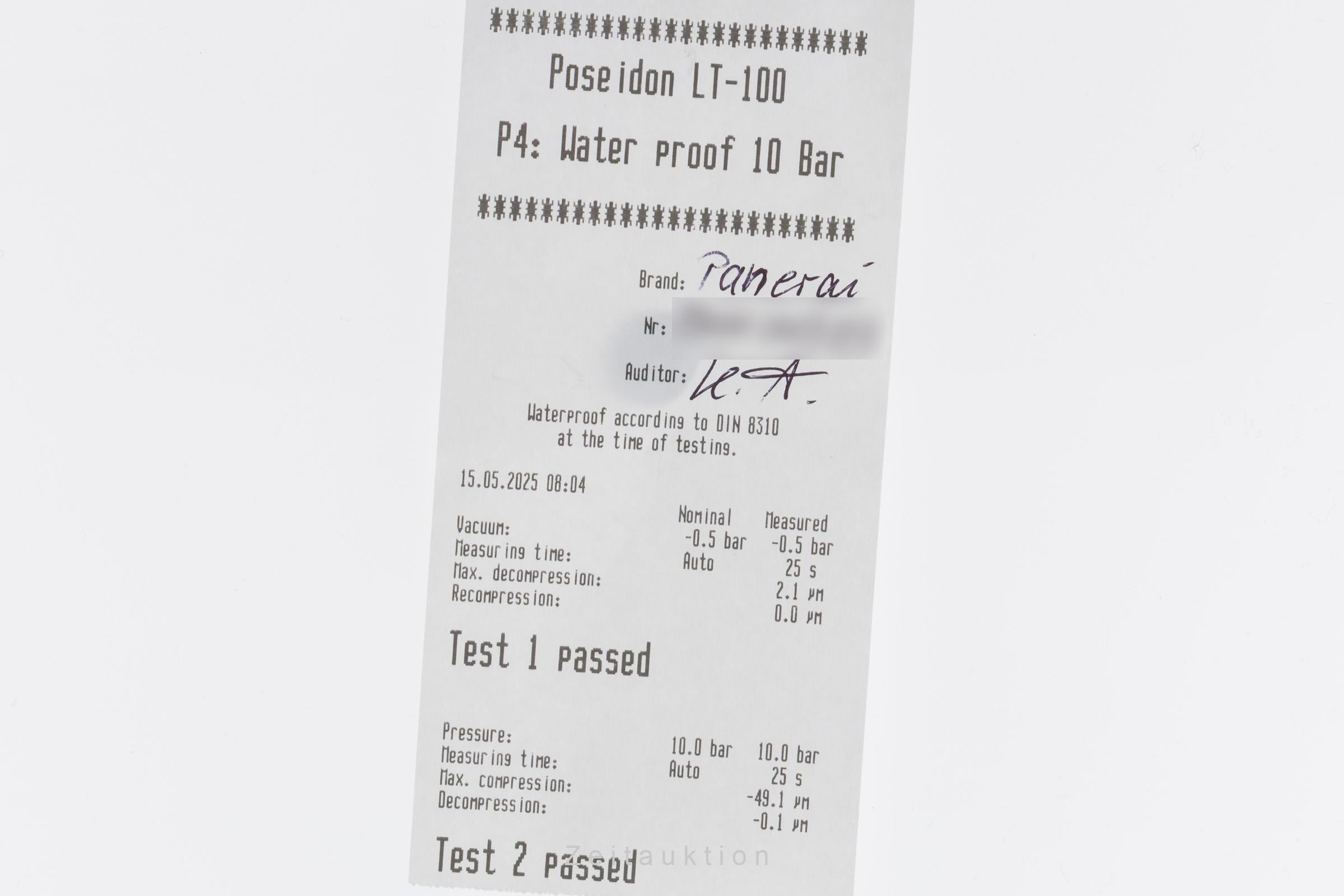 Panerai Luminor Submersible Automatik Herrenuhr Ref. PAM00973 B&P VP: 9700,- € [2502596]