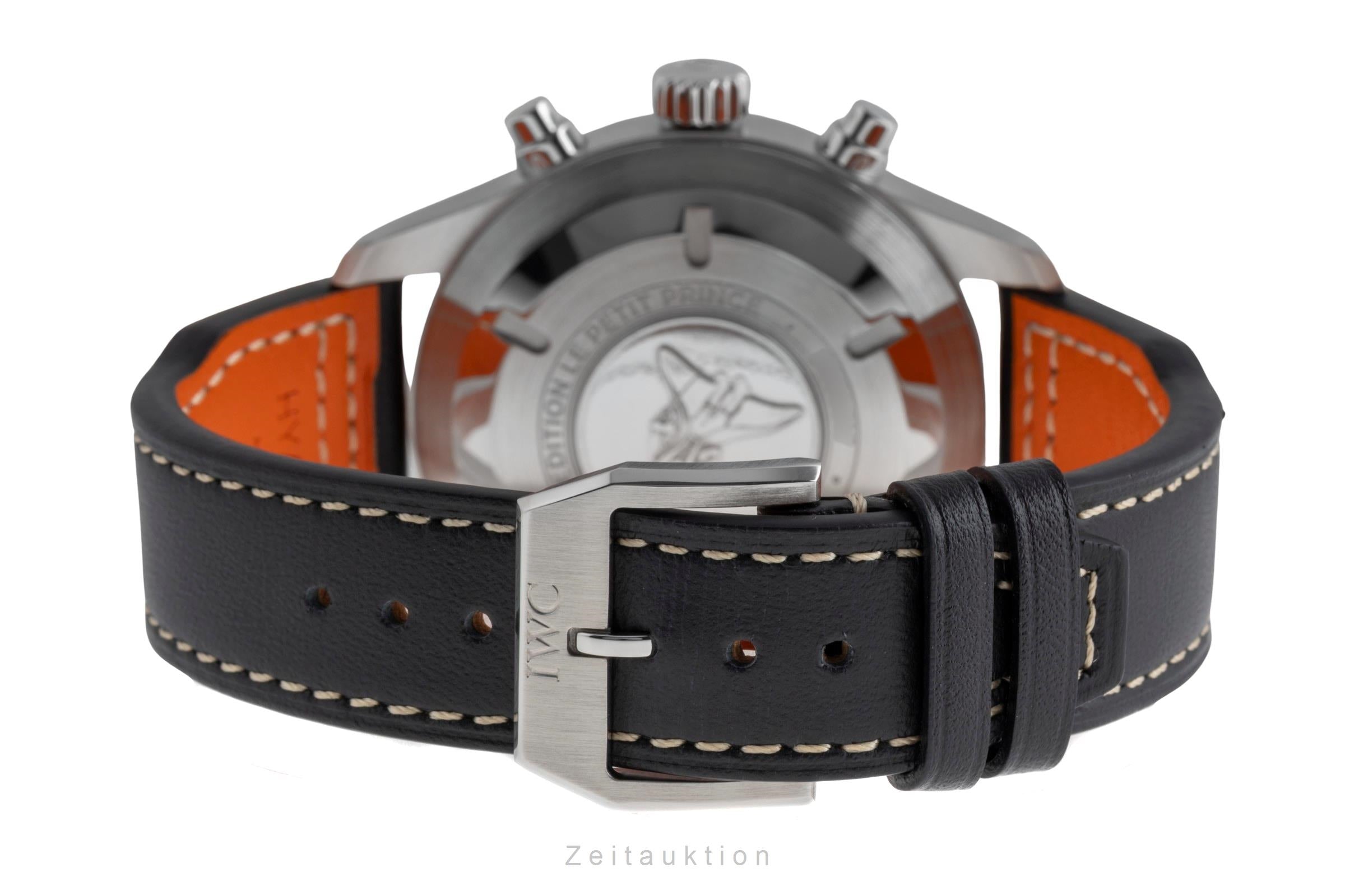 IWC Fliegerchronograph cronografo acciaio automatismo orologio da uomo IW377714 LP: 8500EUR  [2502597]