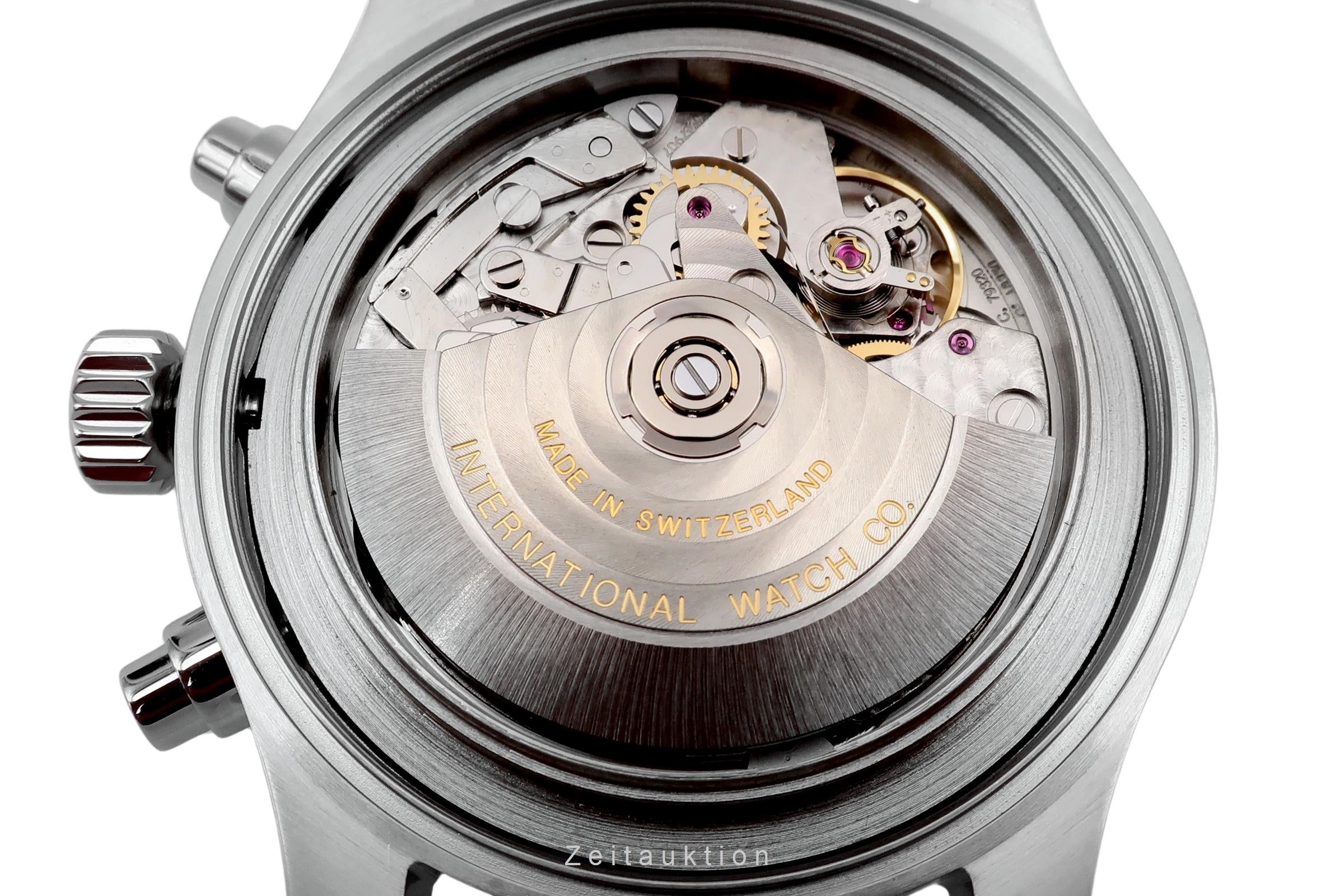 IWC Fliegerchronograph cronografo acciaio automatismo orologio da uomo IW377714 LP: 8500EUR  [2502597]