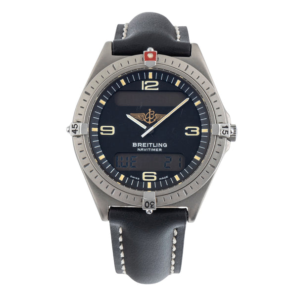 Breitling Aerospace chronograph titanium quartz men's watch F56059  [2502603]