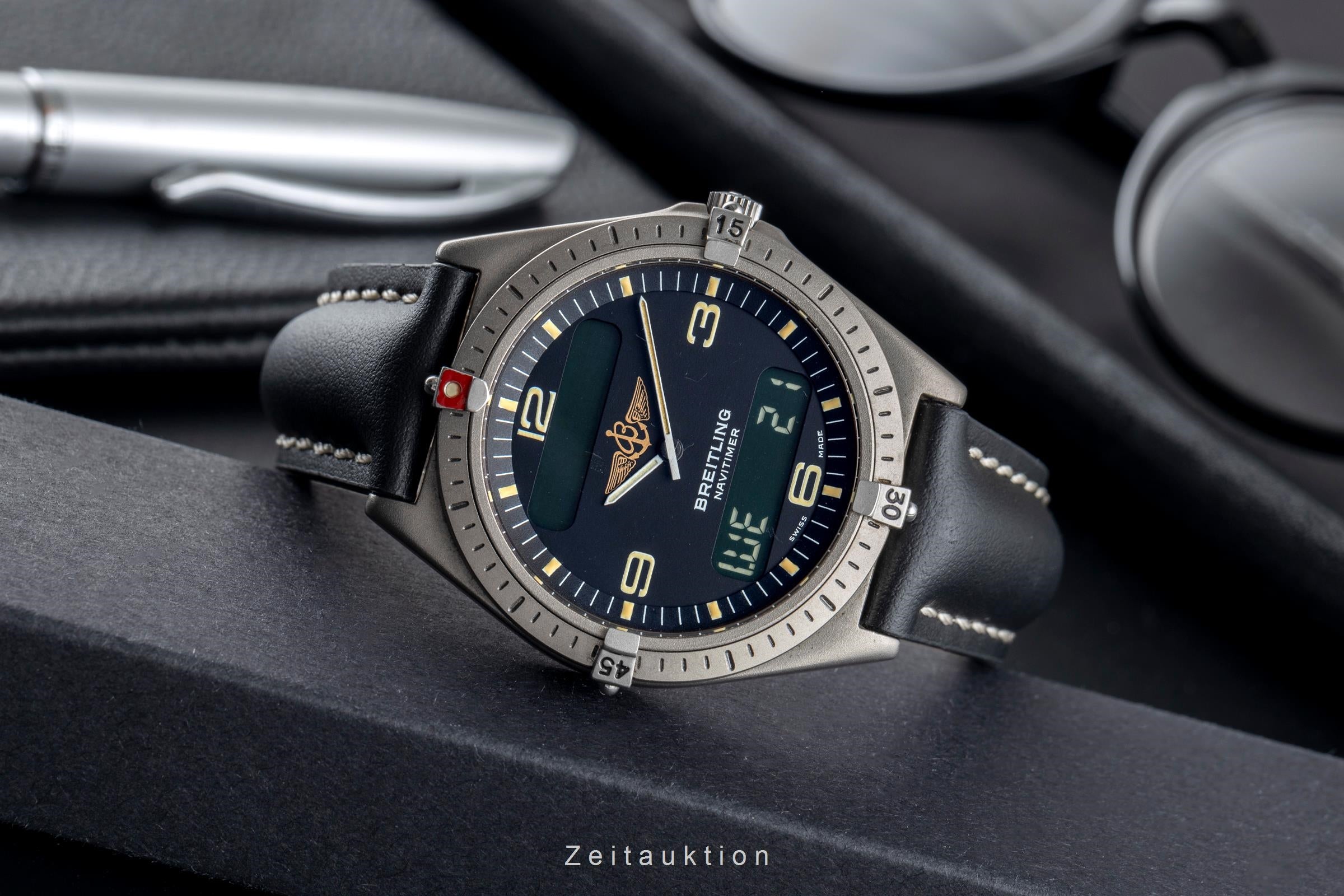 Breitling Aerospace chronograph titanium quartz men's watch F56059  [2502603]