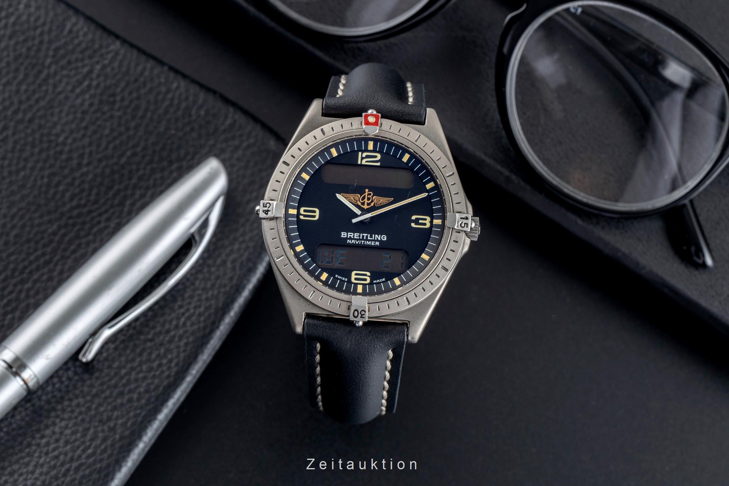 Breitling Aerospace chronograph titanium quartz men's watch F56059  [2502603]