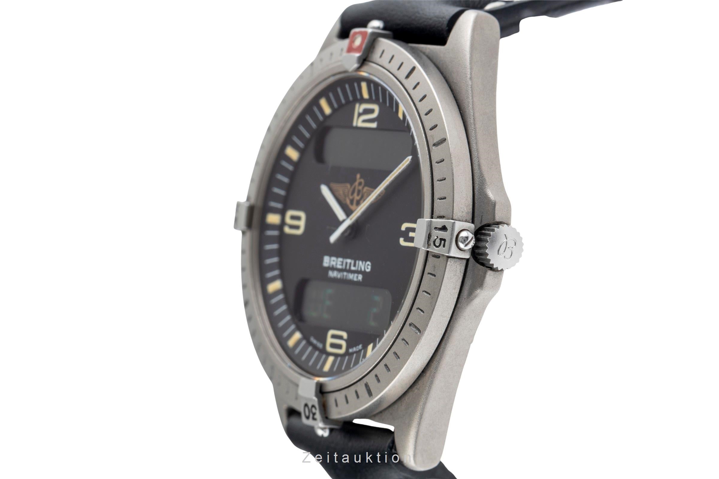 Breitling Aerospace chronograph titanium quartz men's watch F56059  [2502603]