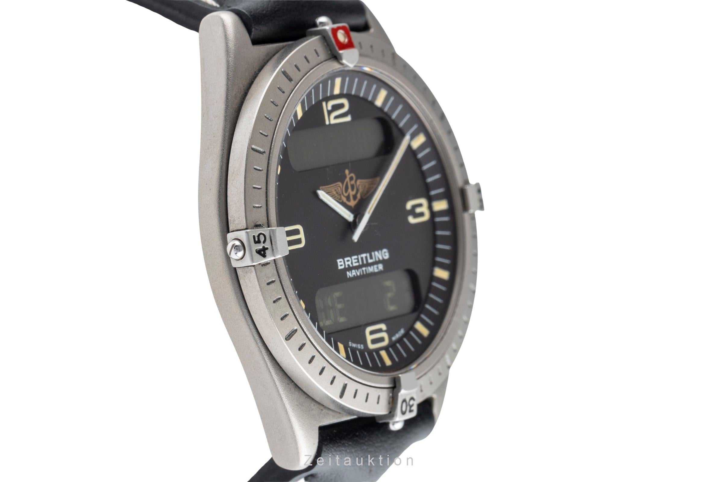 Breitling Aerospace chronograph titanium quartz men's watch F56059  [2502603]