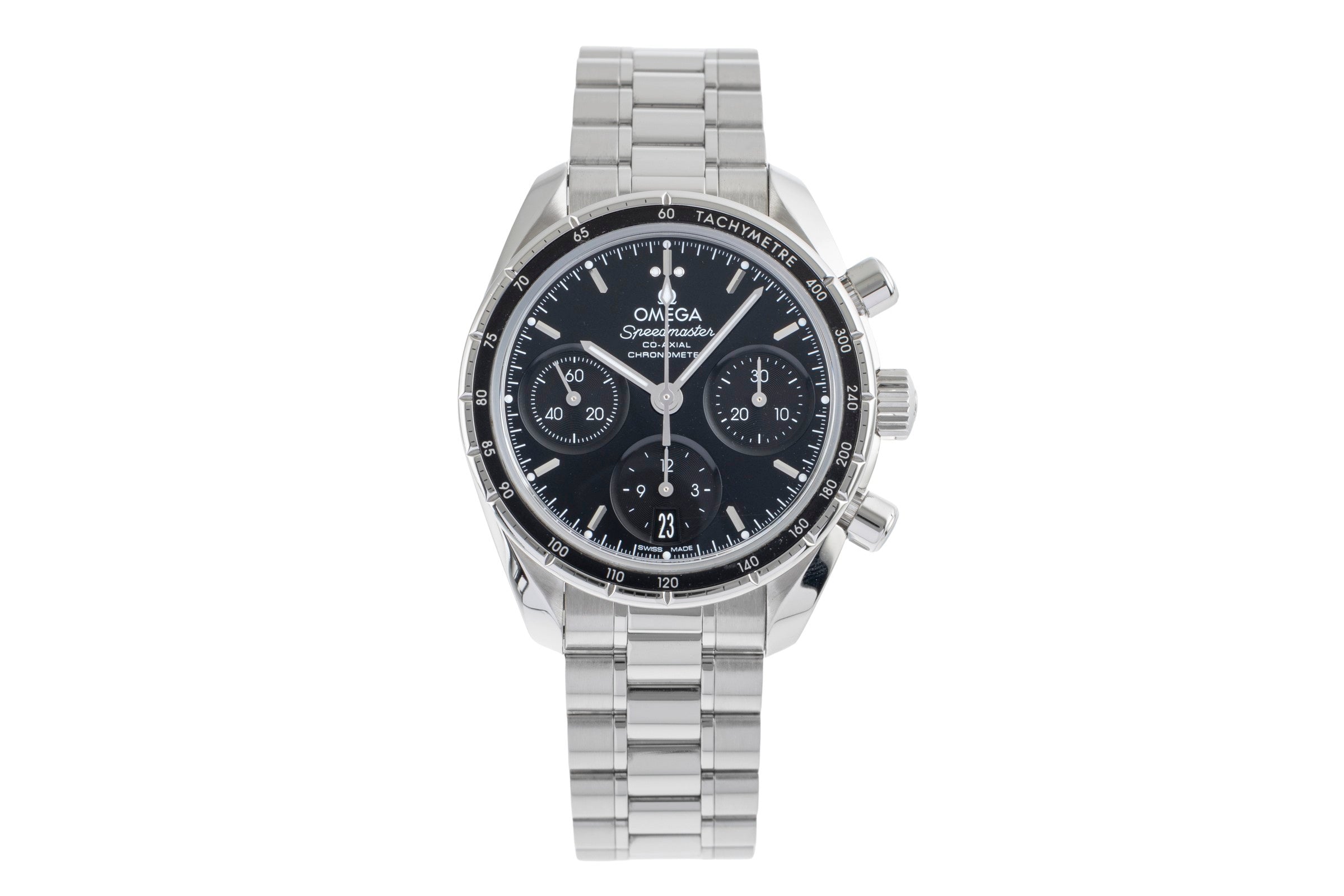 Omega Speedmaster chronograph steel automatic men's watch 324.30.38.50.01.001  [2502604]