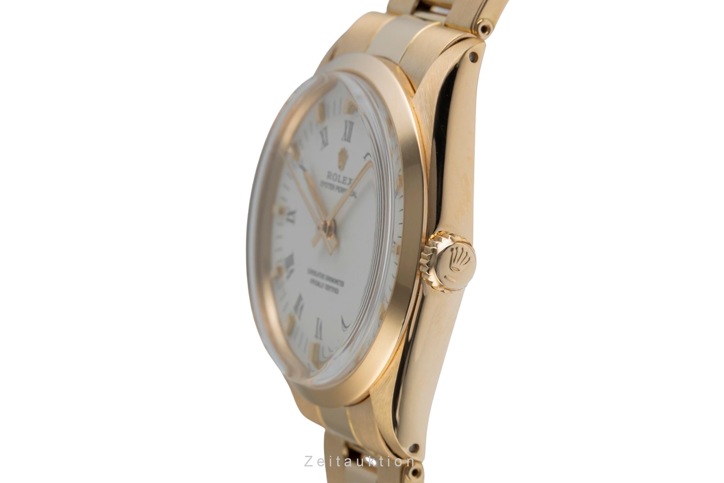 Rolex Oyster Perpetual oro de 18 quilates automático reloj para caballeros 1002 Vintage  [2502606]