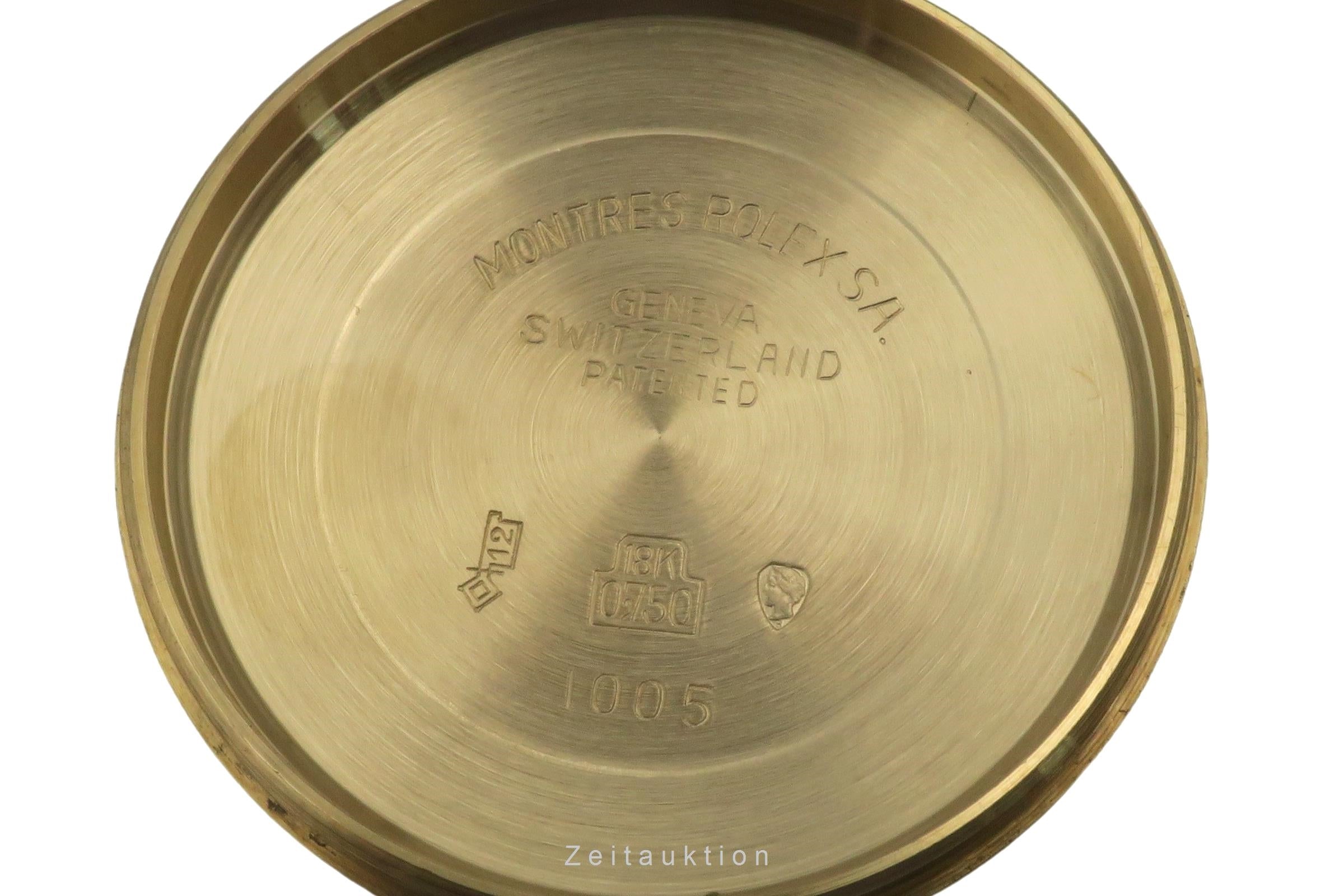 Rolex Oyster Perpetual oro de 18 quilates automático reloj para caballeros 1002 Vintage  [2502606]