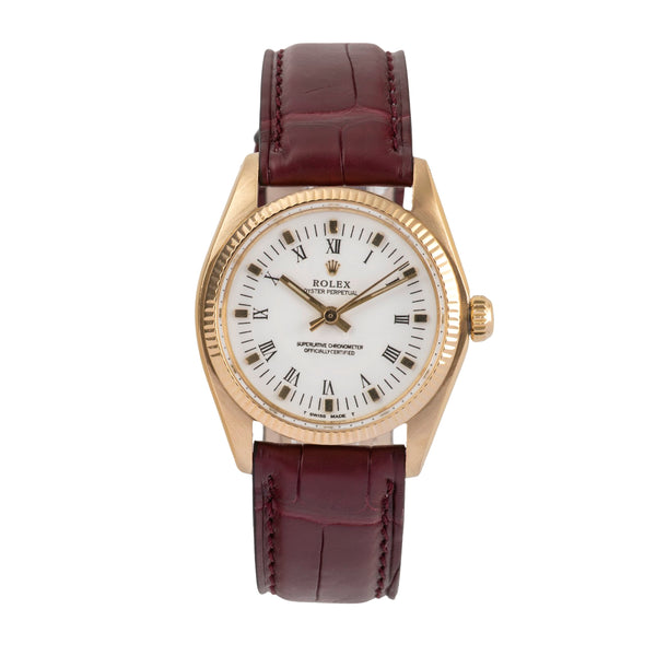 Rolex Oyster Perpetual or 18 ct automatique montre pour femmes 6751  [2502607]