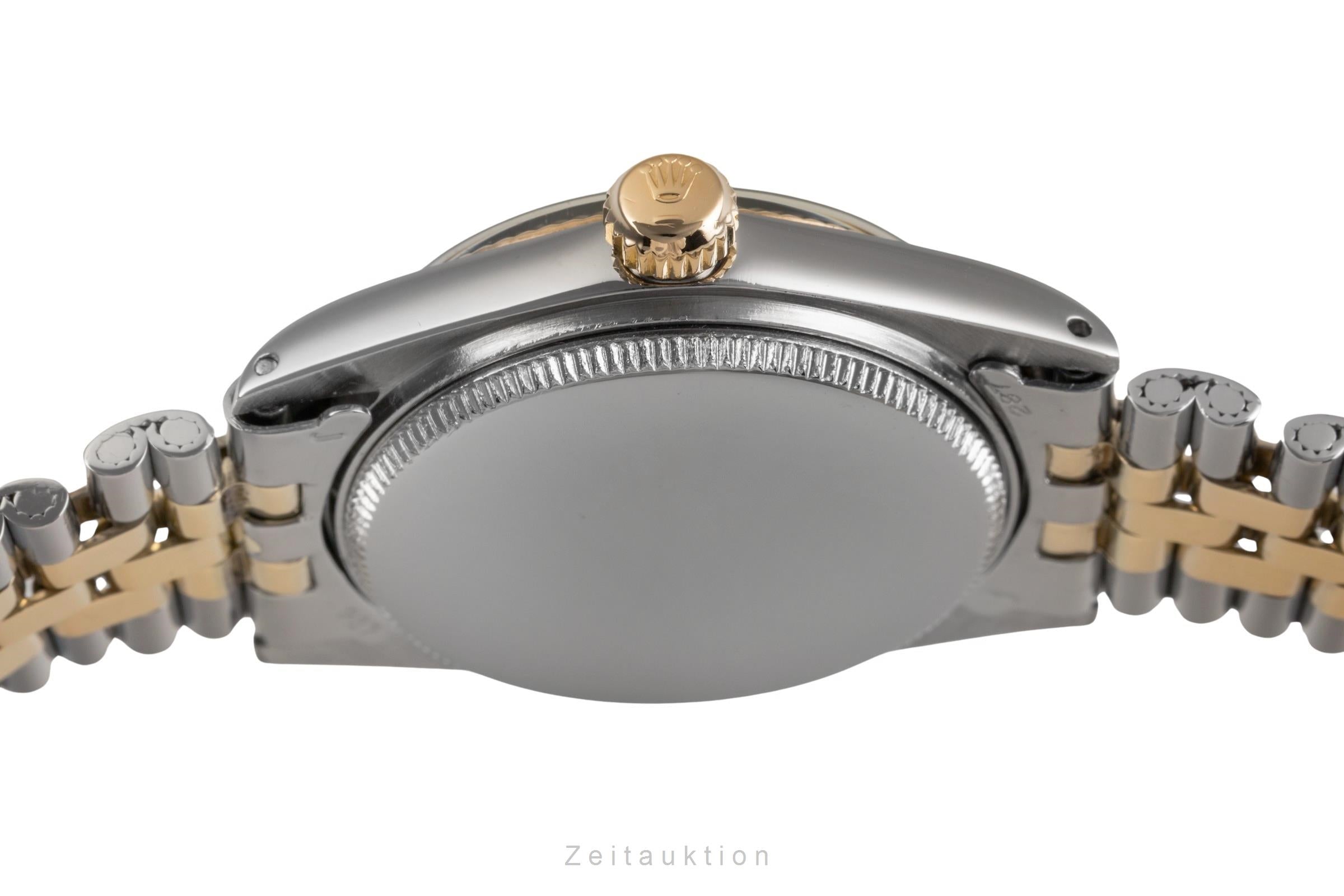 Rolex Oyster Perpetual acciaio / oro automatismo orologio da donna 6748 Vintage  [2502608]